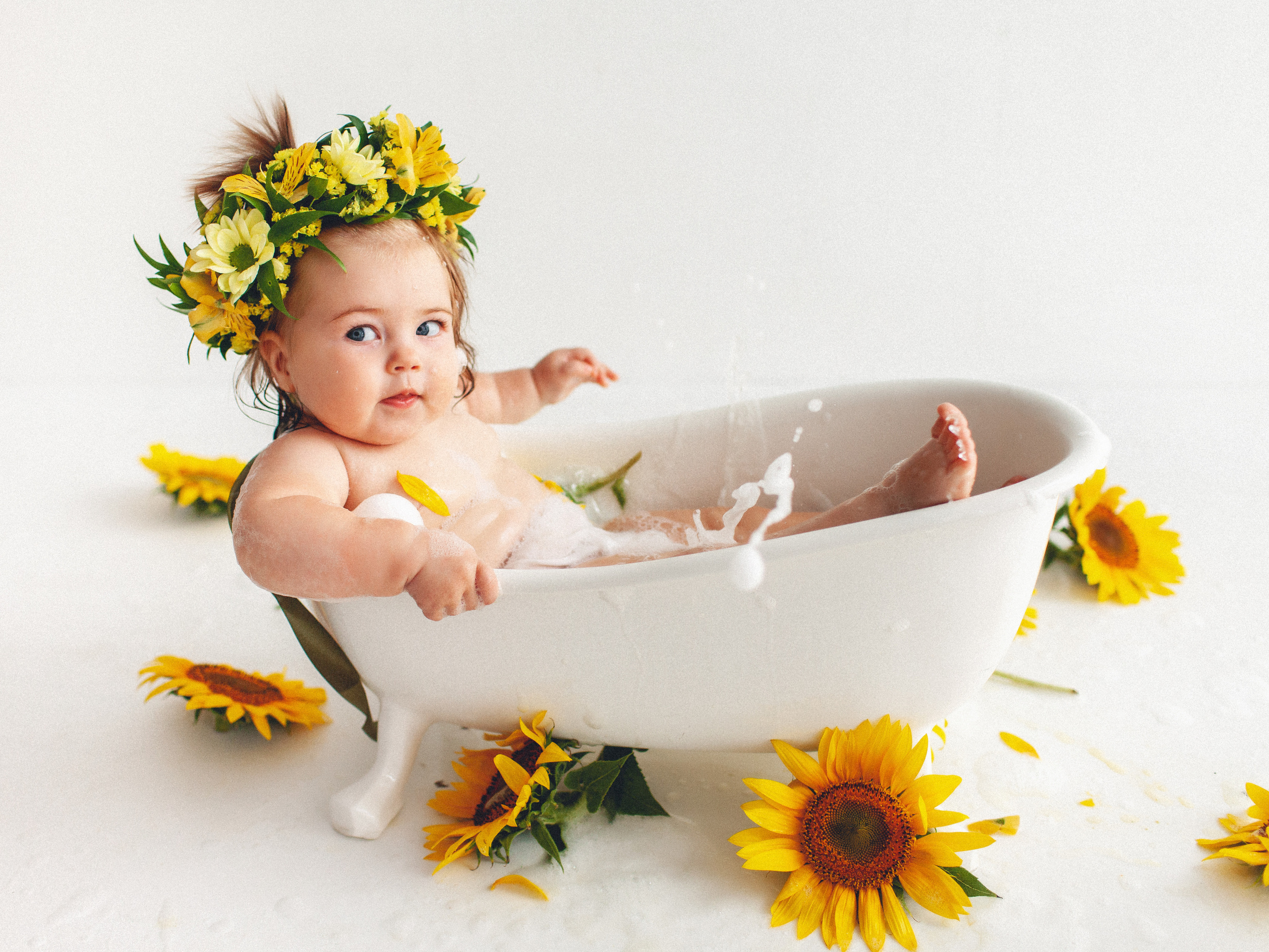 Наша маленькая Хуторянка Ксюша. Детский фотограф в Самаре