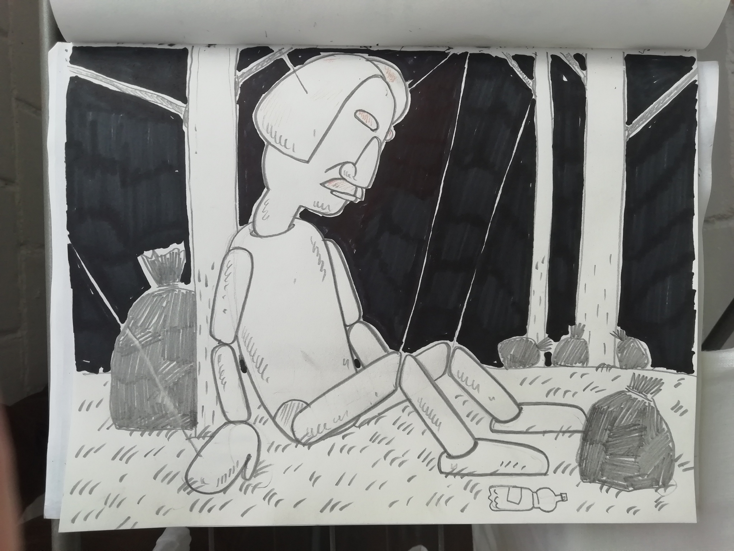 Осознанный землянин. Художник Рыбак Николай