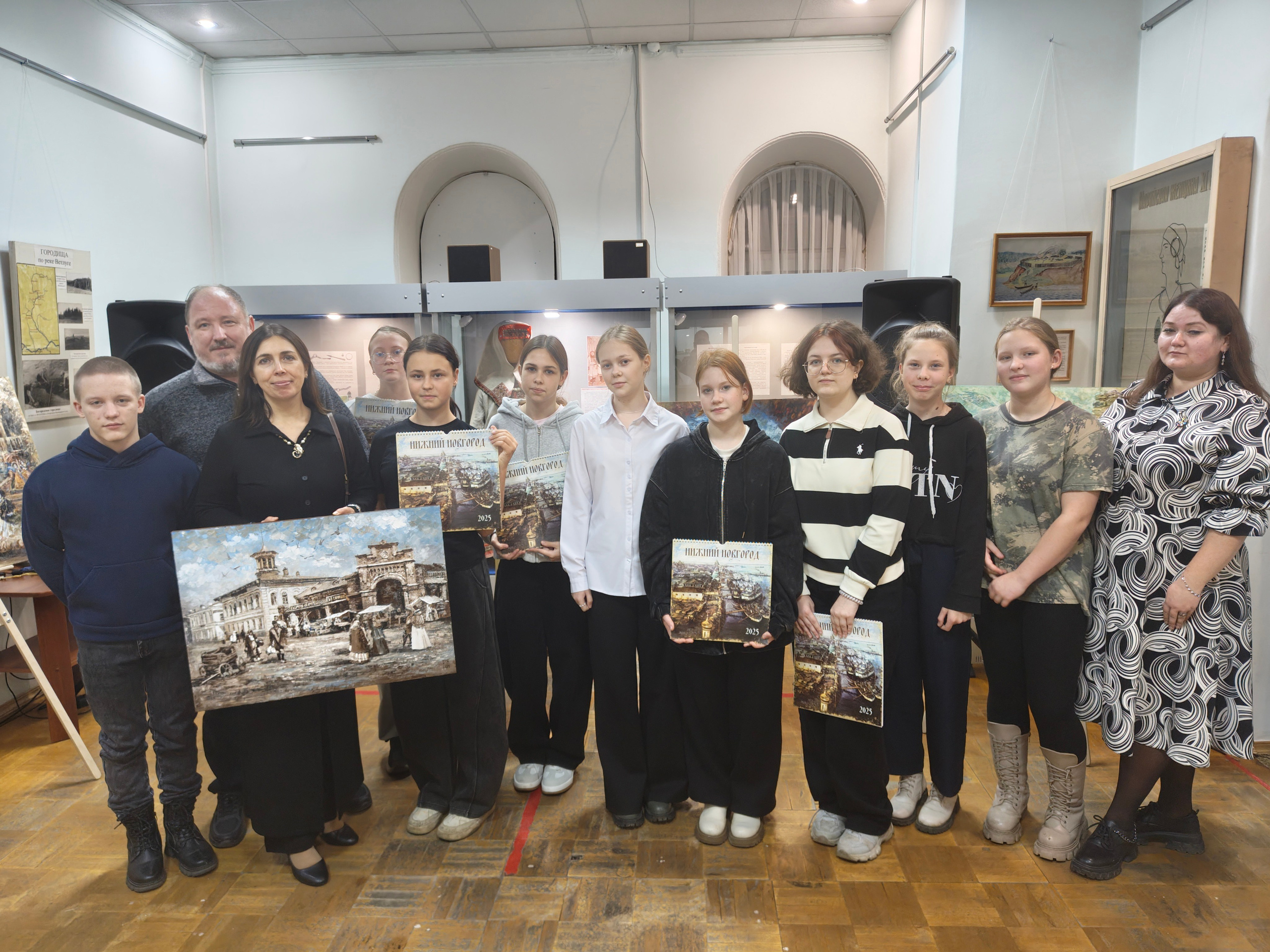 Ветлужский краеведческий музей. Художник Марина Новосельская