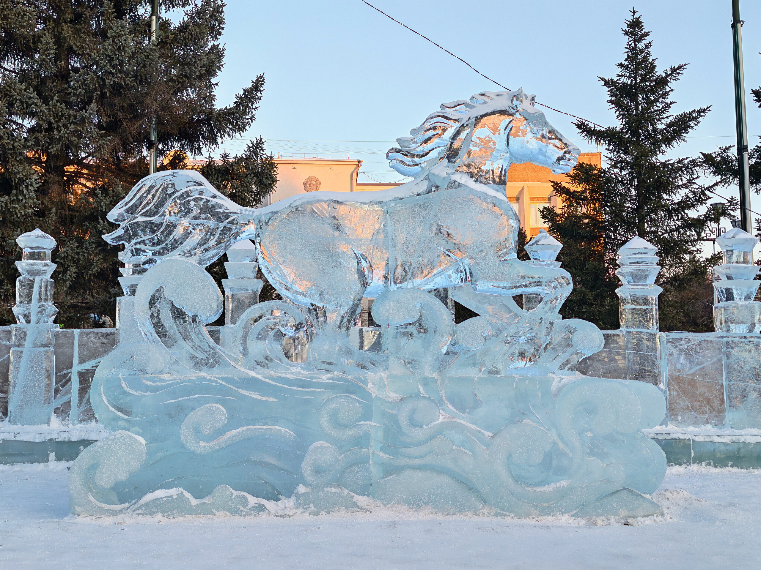Ледовый городок. Polyakovlivashuk.ru