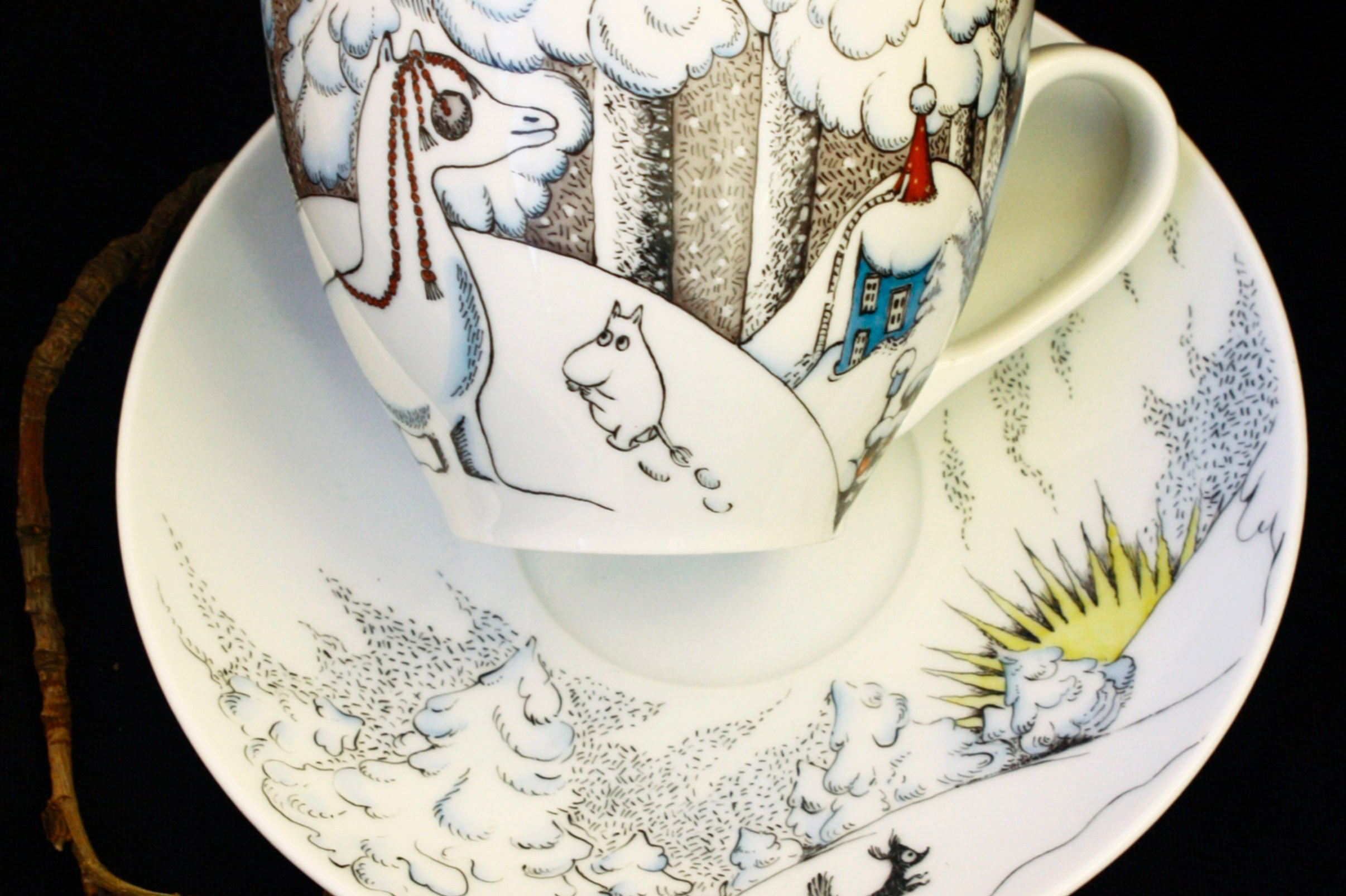 Детская посуда с Муми-троллями. Санкт-Петербург