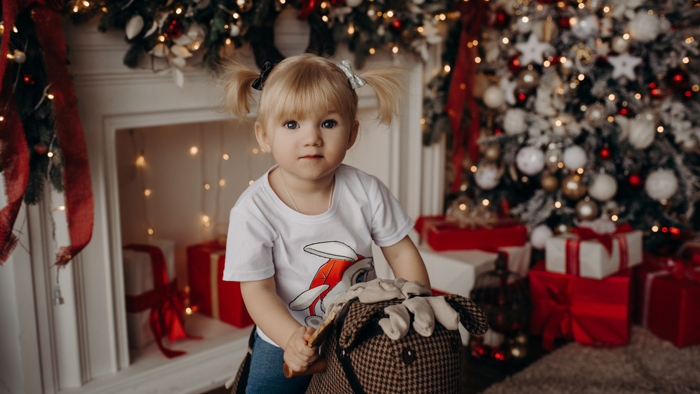 новогодняя фотосессия в студии в спб