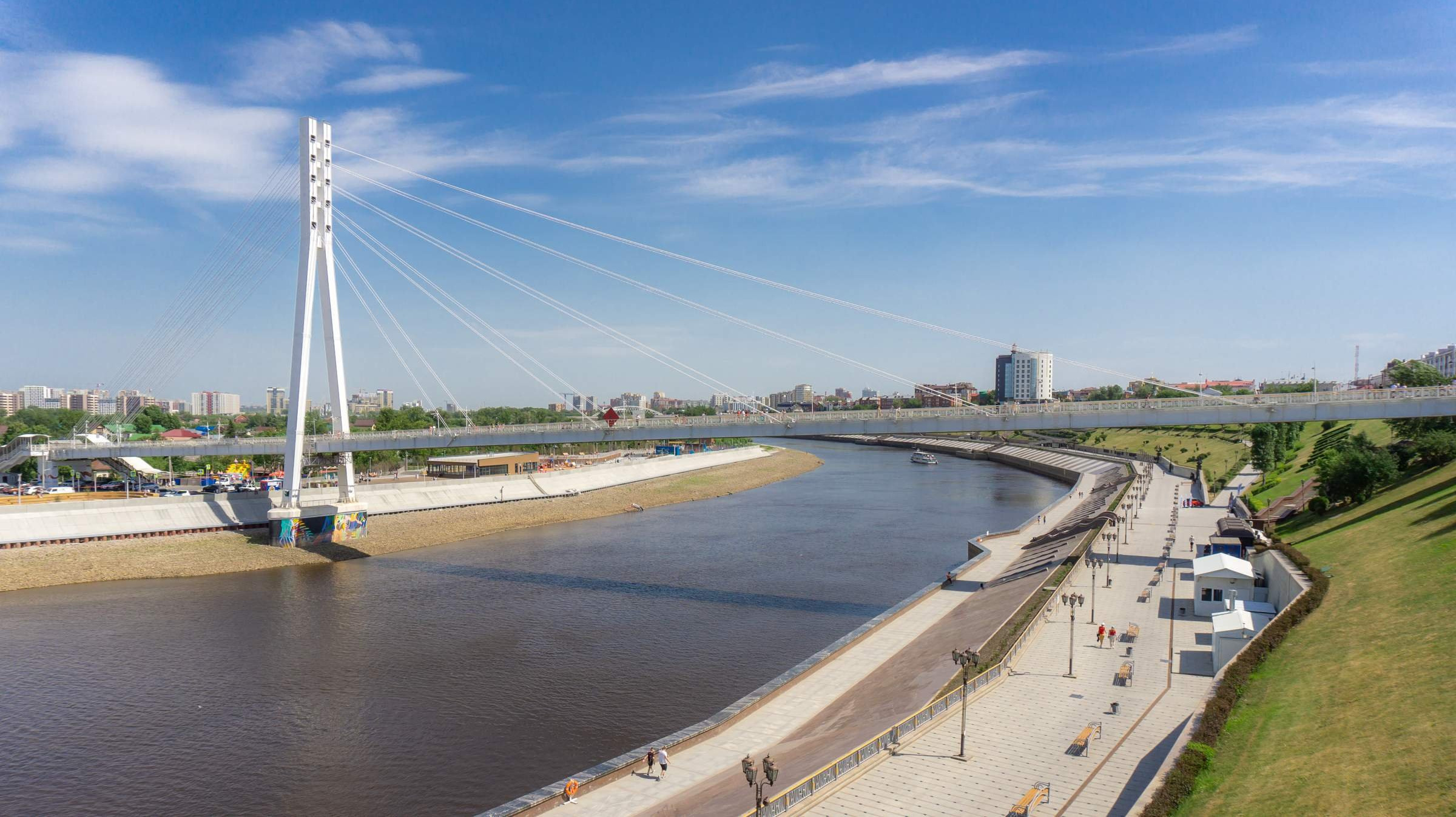 Экскурсионная прогулка по городу Тюмень вдоль реки Туры