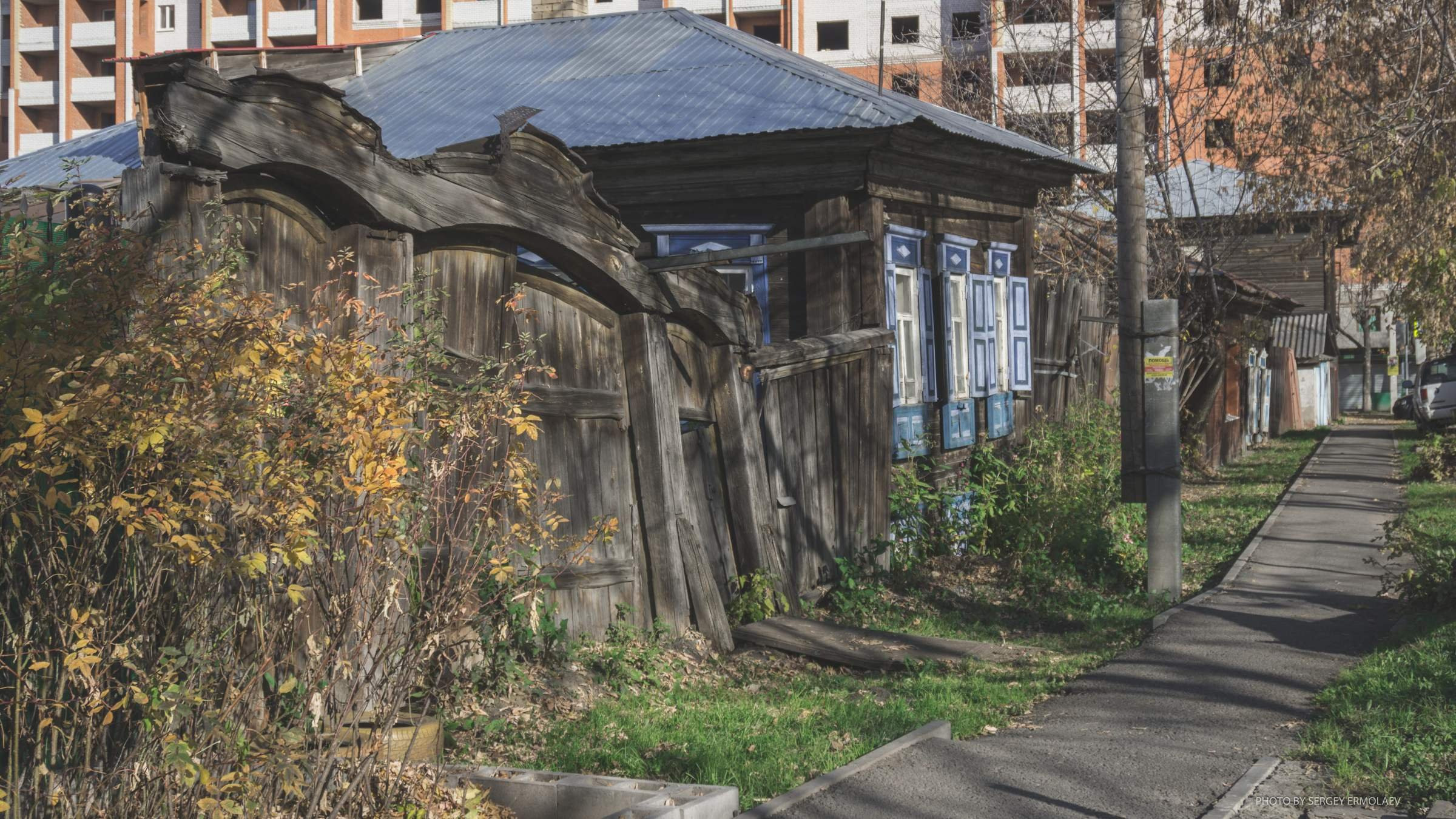 На улице Каширской в Тюмени