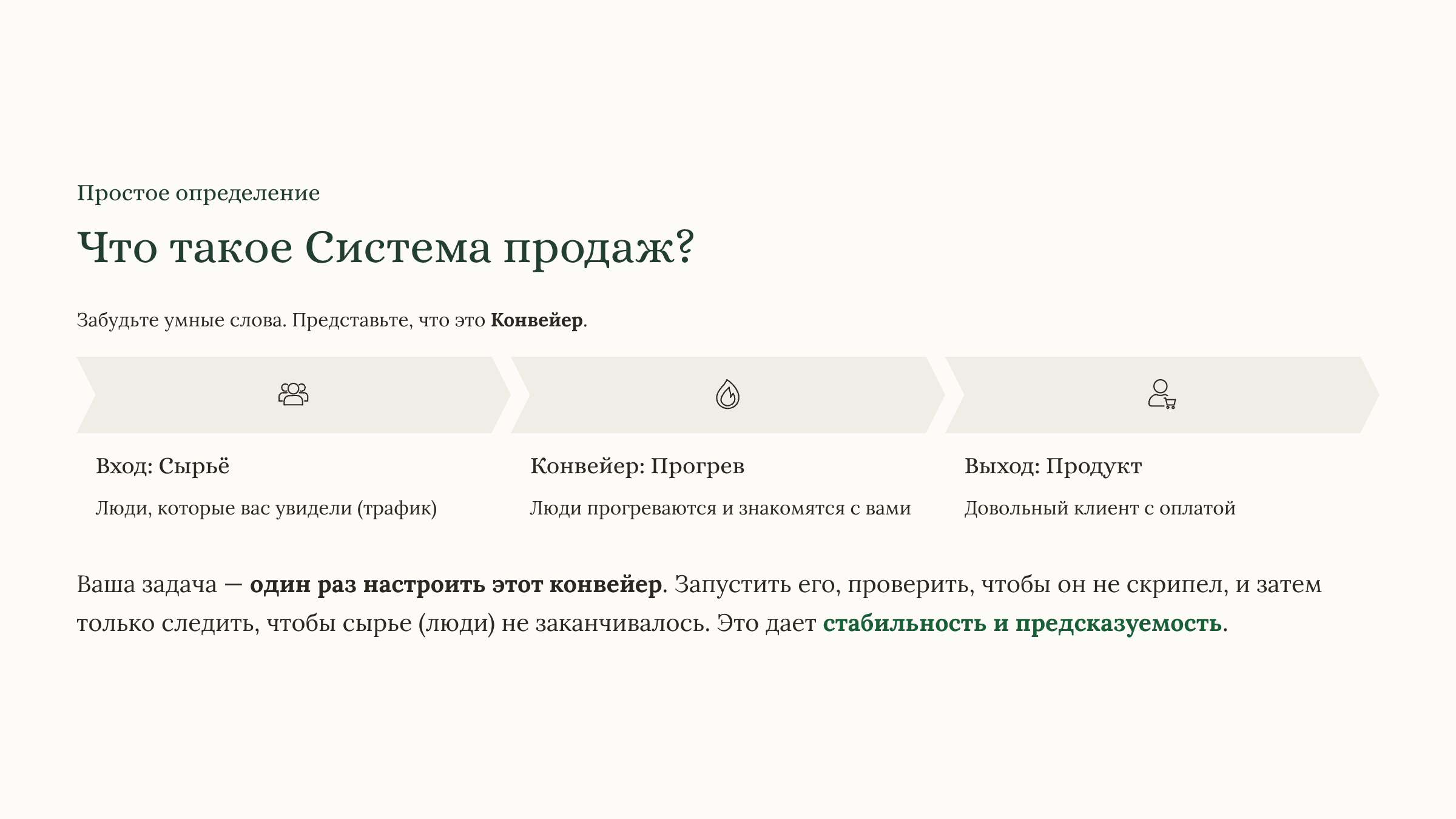 Система продаж