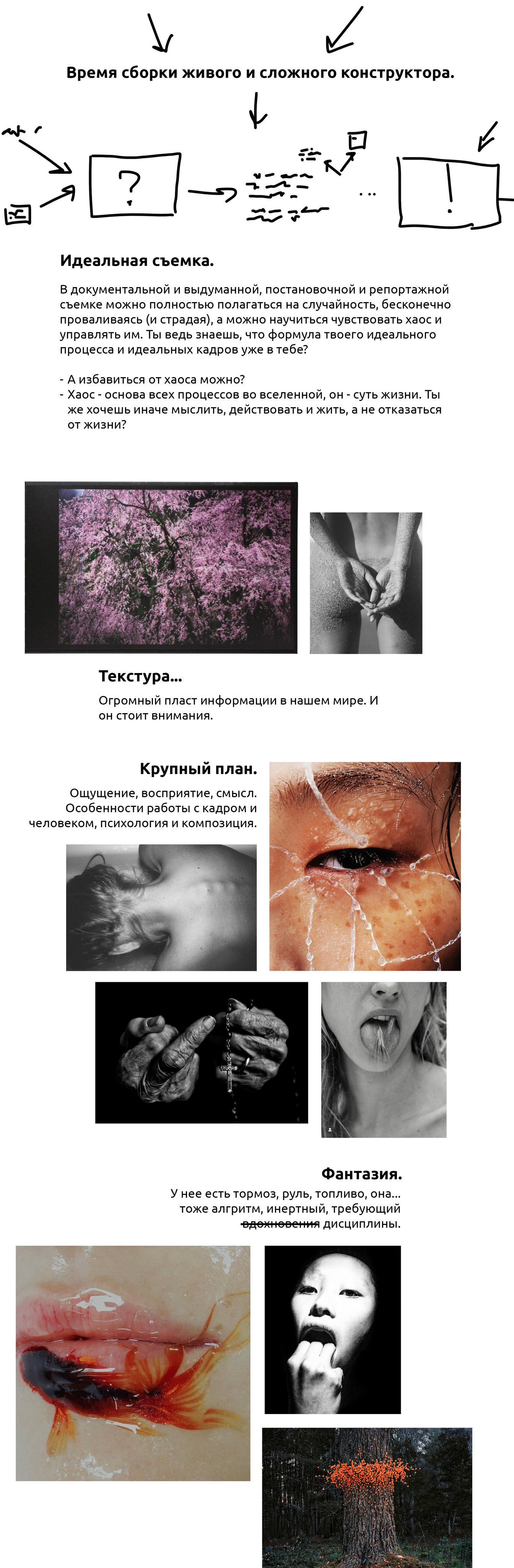 Среда 4. Свет и цвет. Пятно. …
