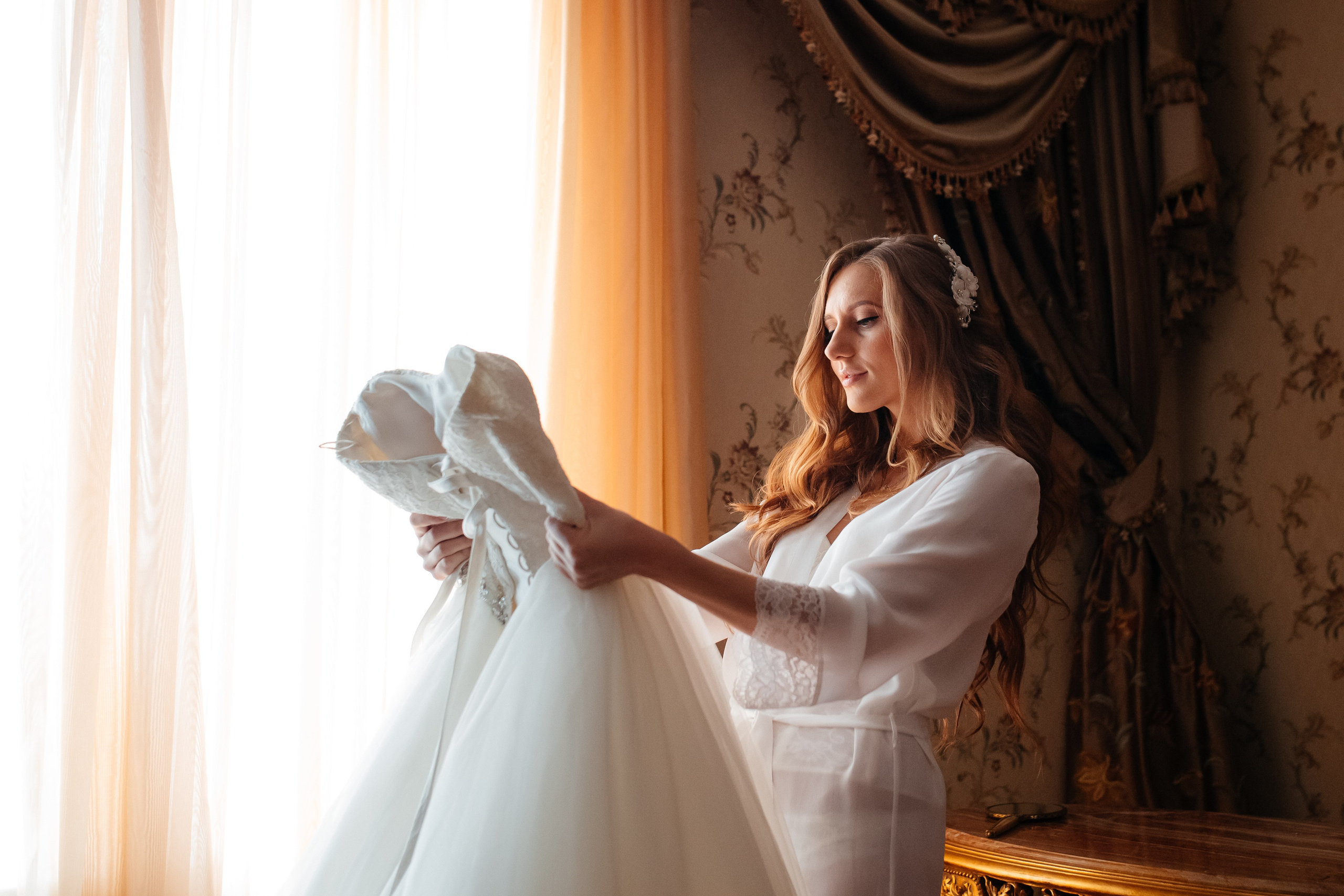 Красивые отели для свадебных сборов невесты в Москве.