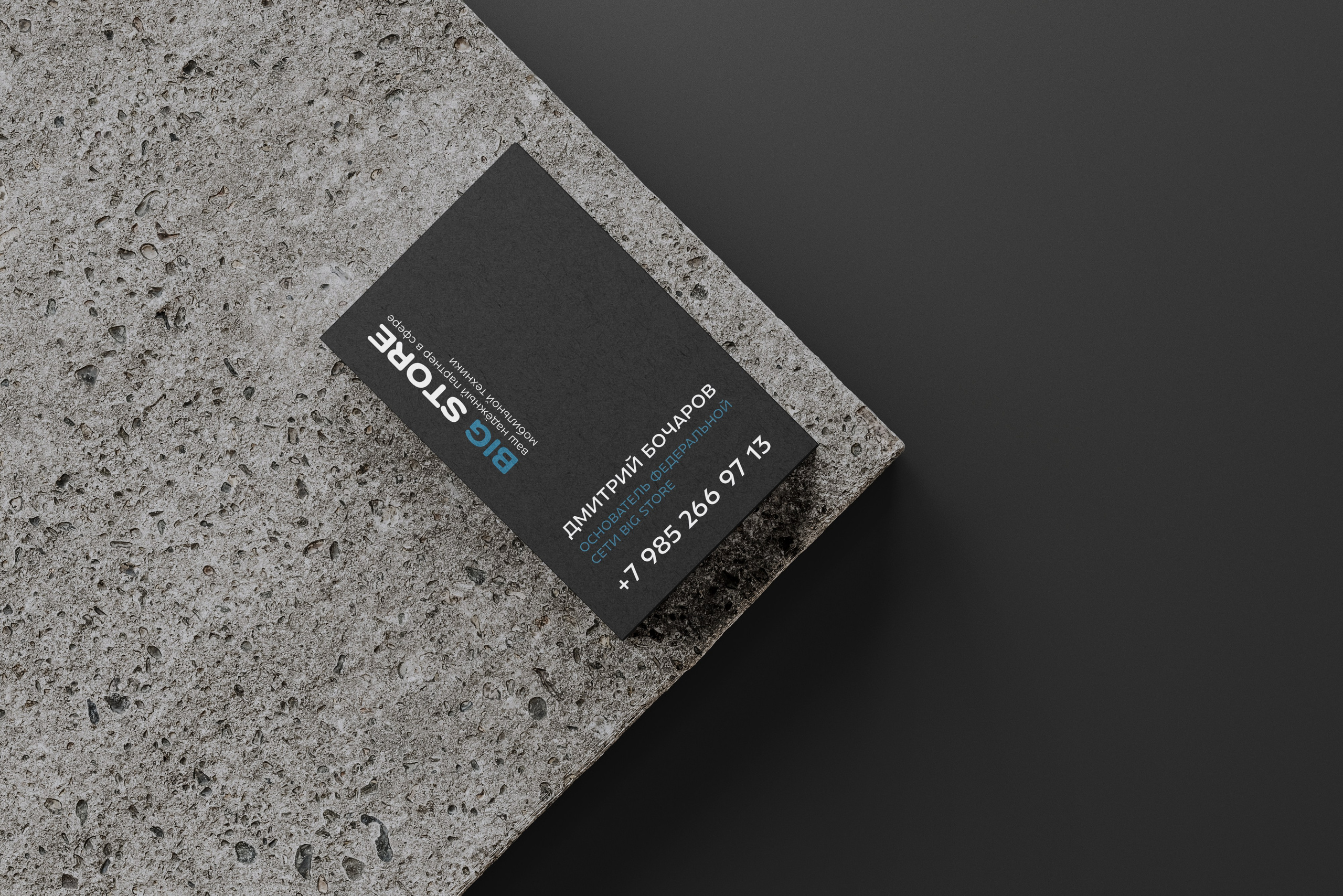 Разработка айдентики для сервисного центра Big Store с нуля. Студия графического дизайна Валерии Кадыровой