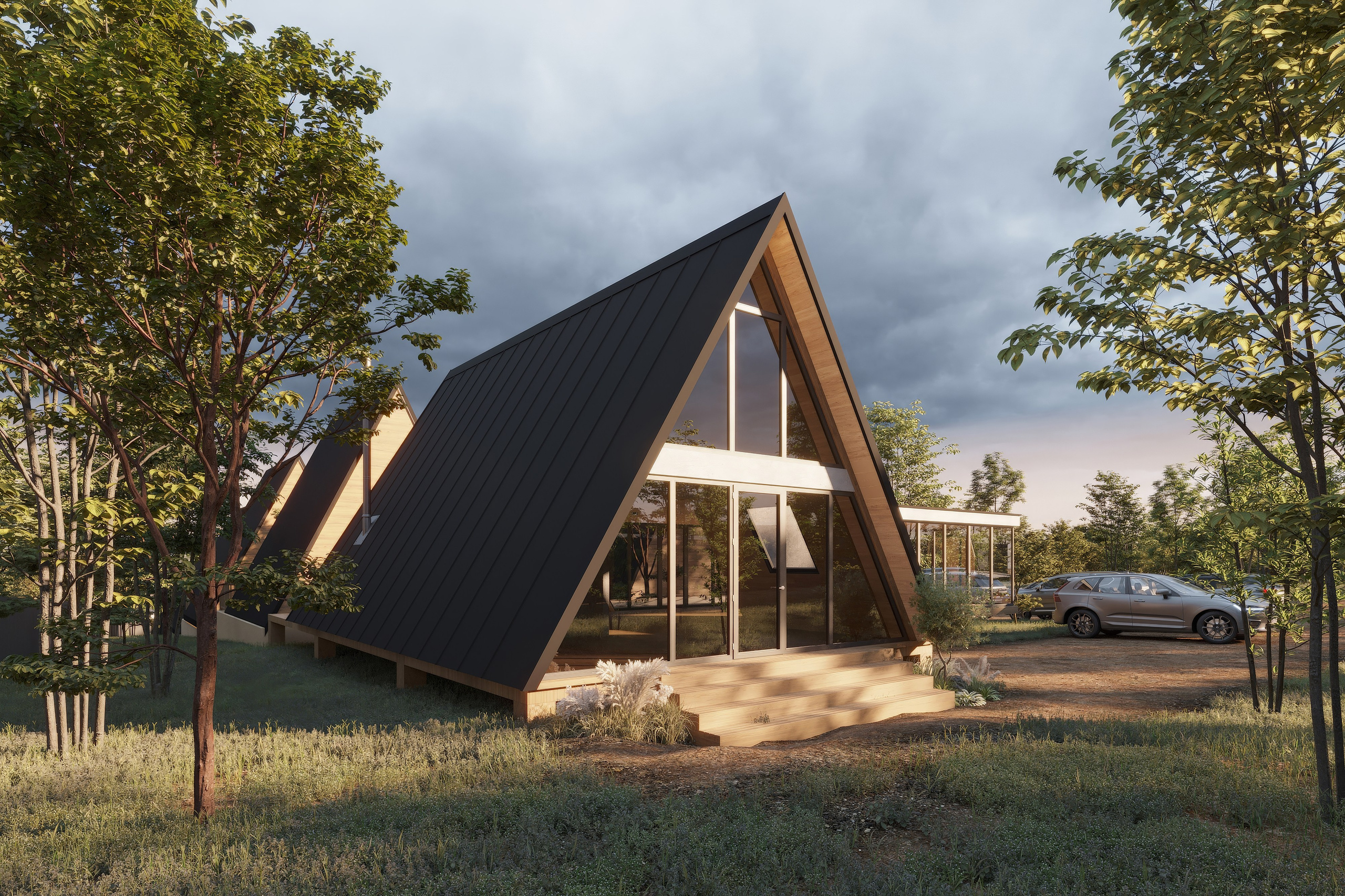Glamping Visualization in Moscow Region — New 3D Project Completed in 3 Days. 3D INTERIOR AND ARCHITECTURE VISUALIZATION