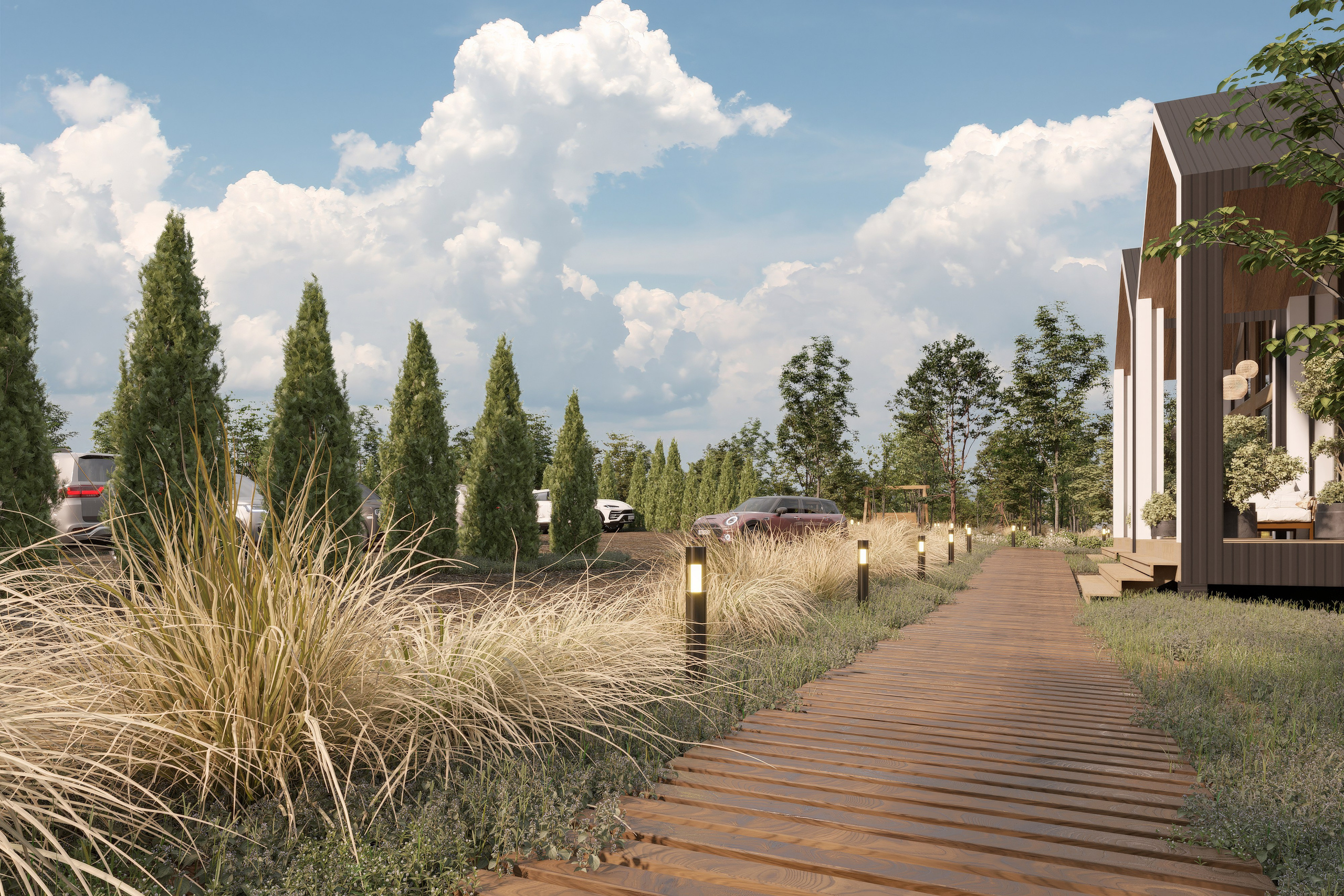 Glamping Visualization in Moscow Region — New 3D Project Completed in 3 Days. 3D INTERIOR AND ARCHITECTURE VISUALIZATION