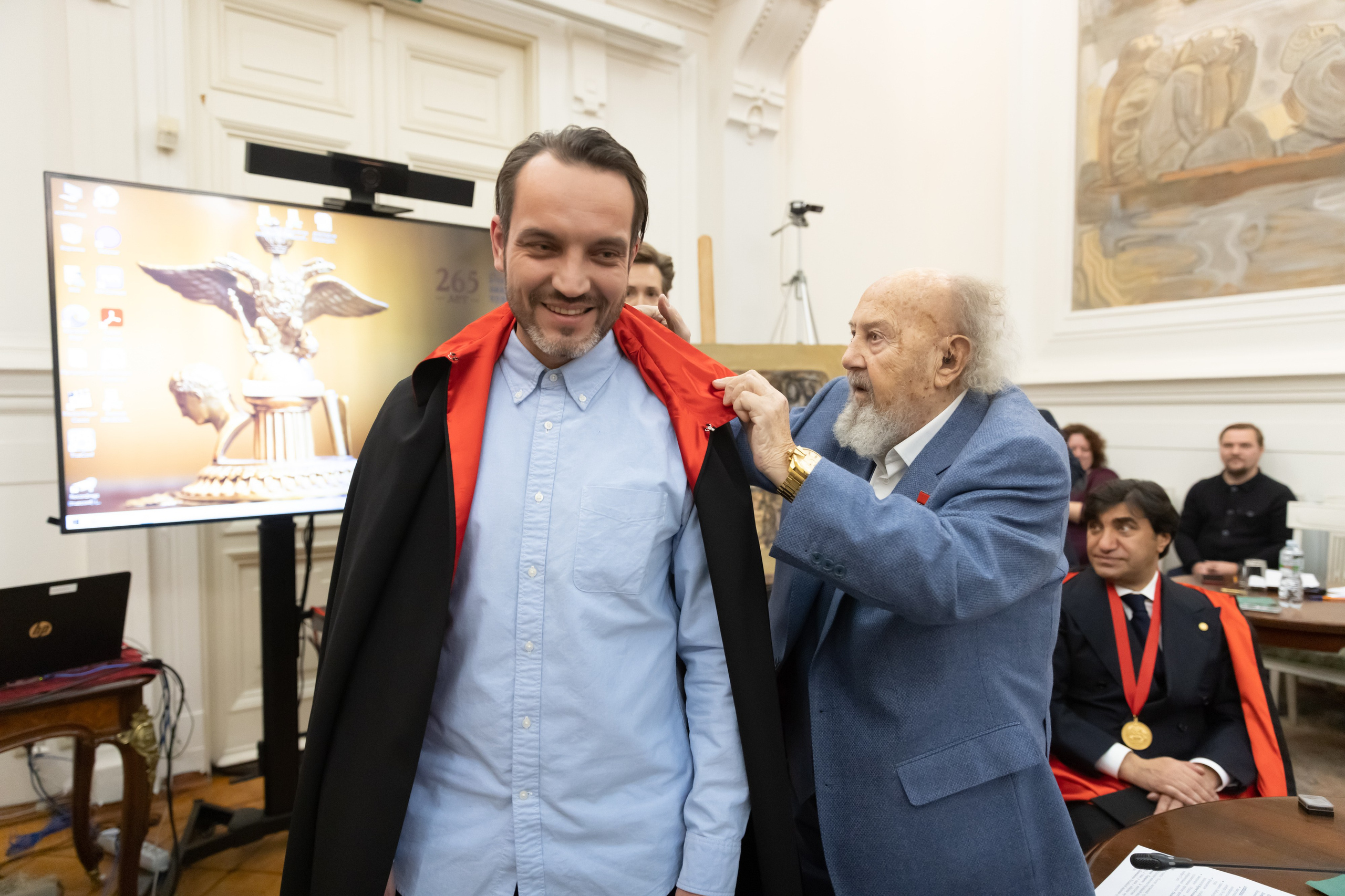 Почетный академик РАХ. Скульптор Алексей Дмитриев