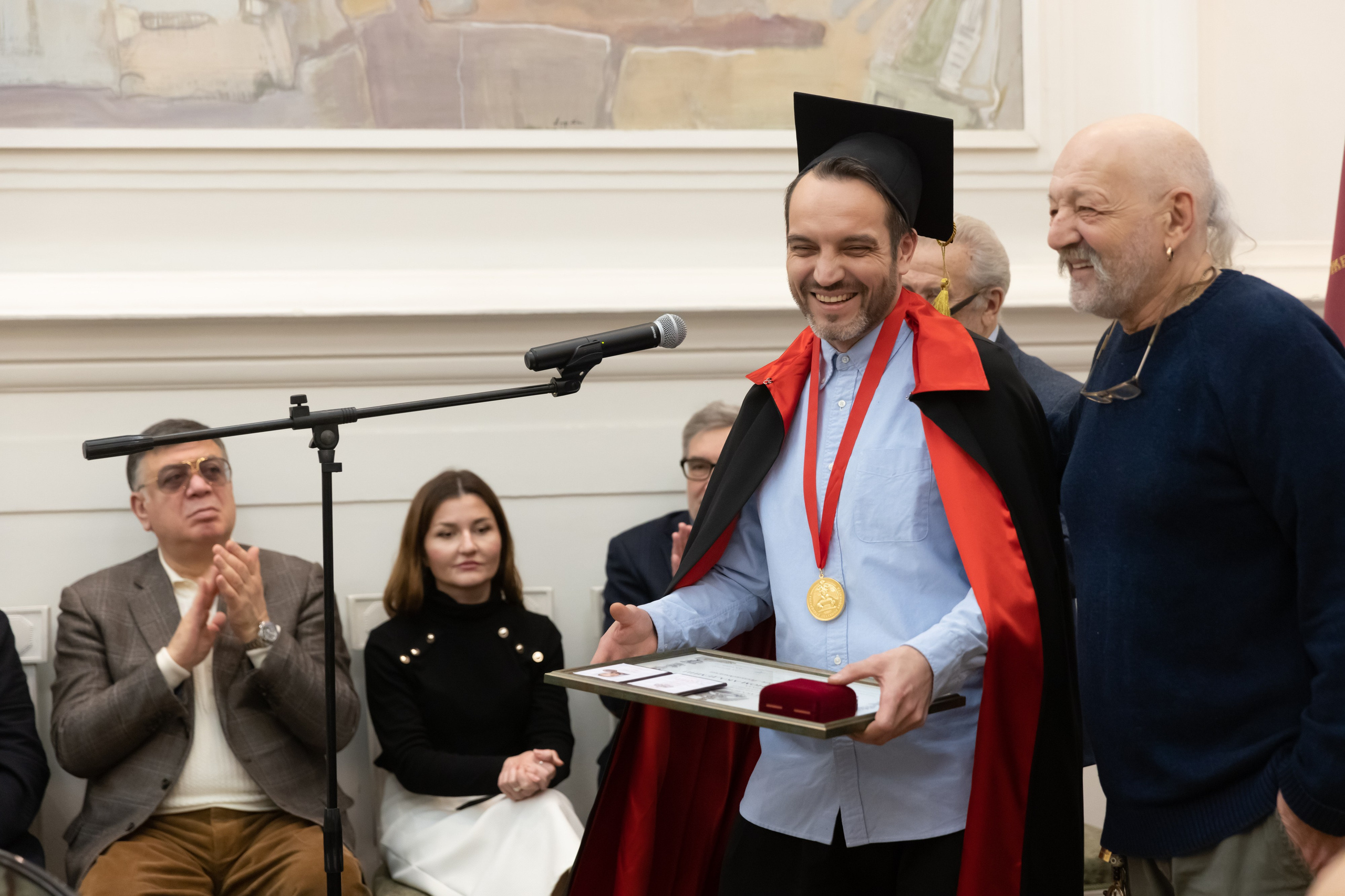 Почетный академик РАХ. Скульптор Алексей Дмитриев