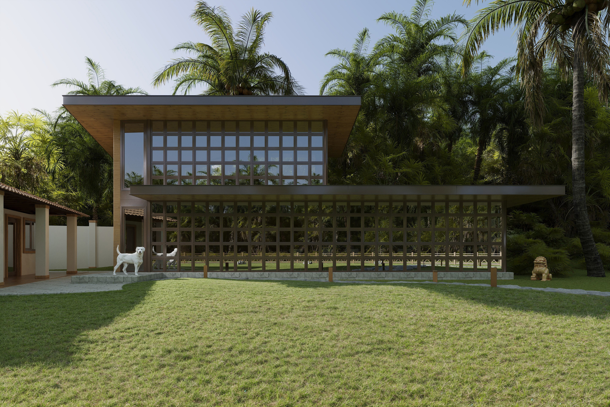 Exteriors. Architectural Visualization Studio ANVis3D