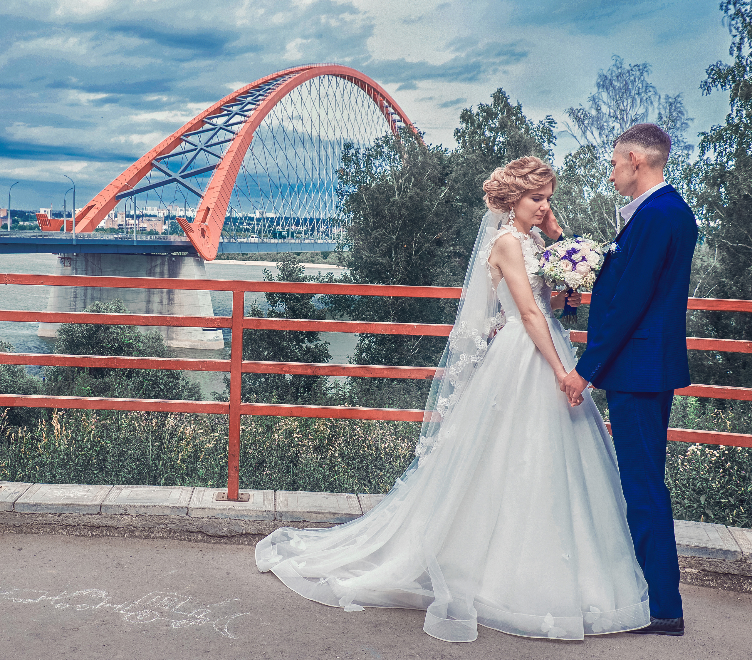 свадебная прогулка  Новосибирск  Вадим и Екатерина 