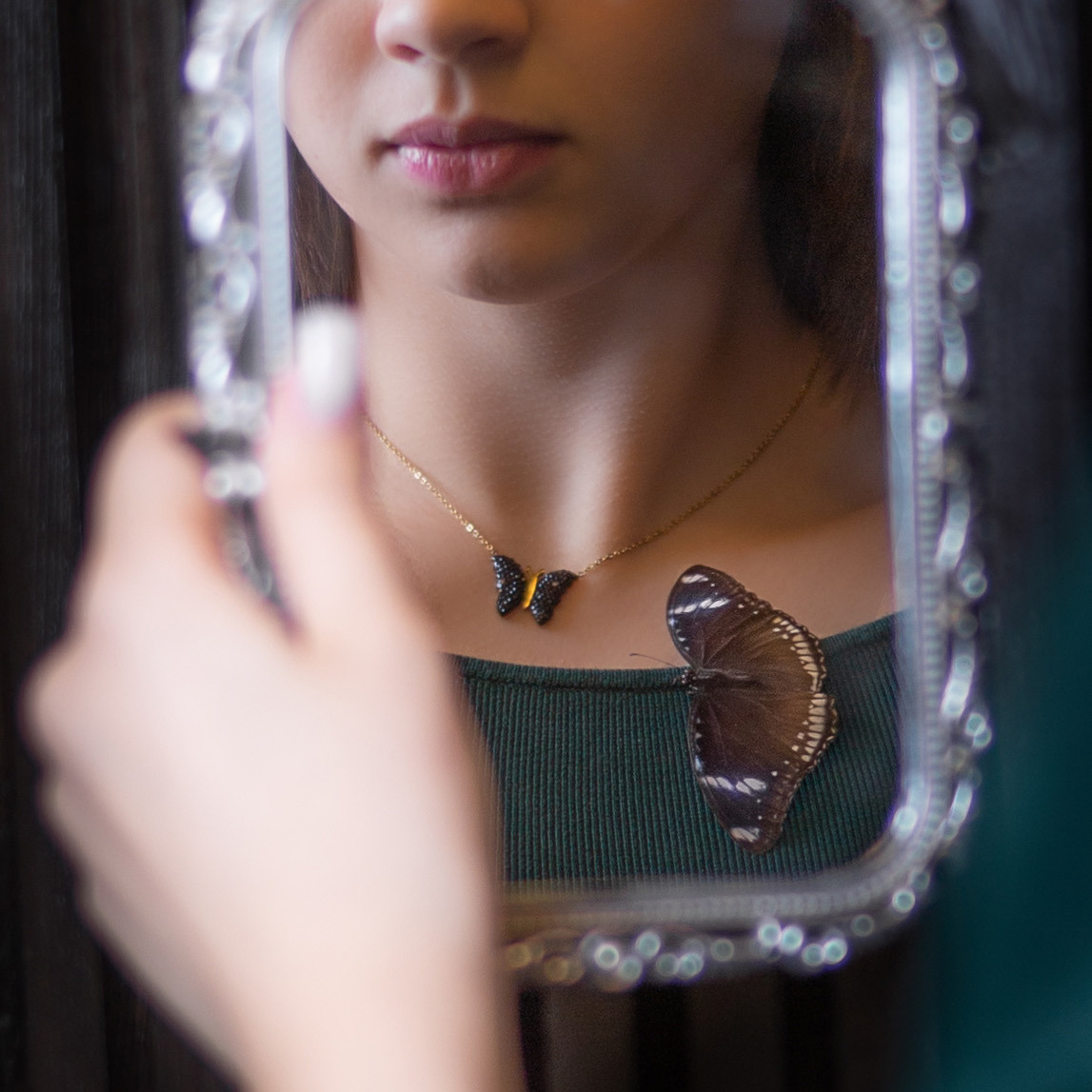 Фотосессия с тропическими бабочками в Минске. Фотограф в Минске Екатерина Тузова