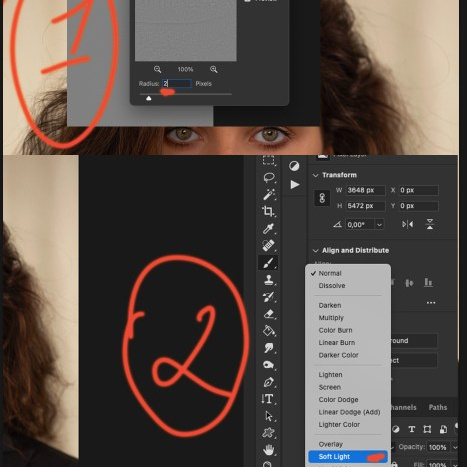 Retouching Training/Headshot Retouching Algorithm. AI Photo Retoucher and Image Restorer Zhanna Ognivo