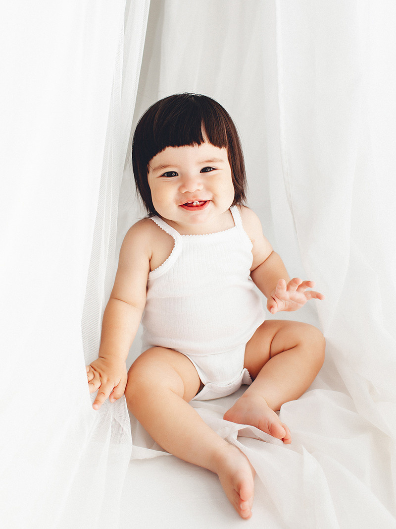 Моя маленькая муза с черными волосами. Детский фотограф в Самаре