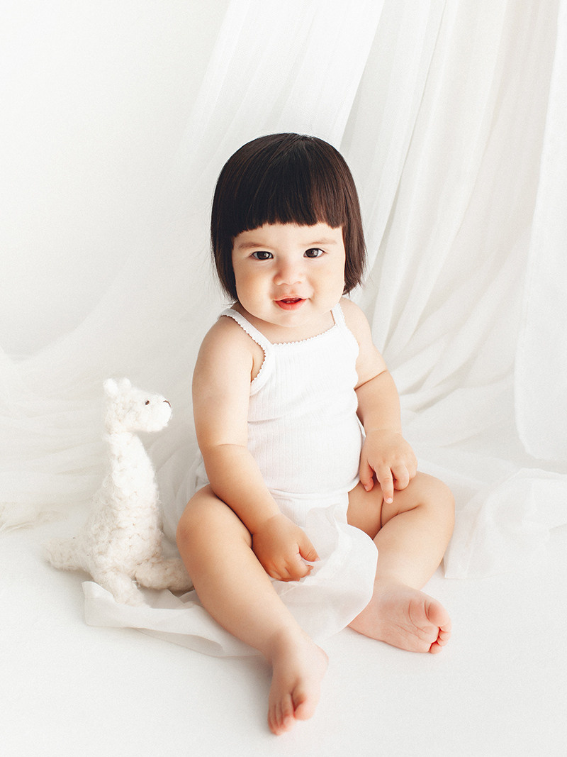 Моя маленькая муза с черными волосами. Детский фотограф в Самаре