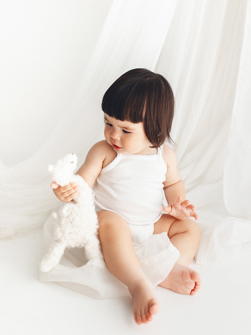 Моя маленькая муза с черными волосами. Детский фотограф в Самаре