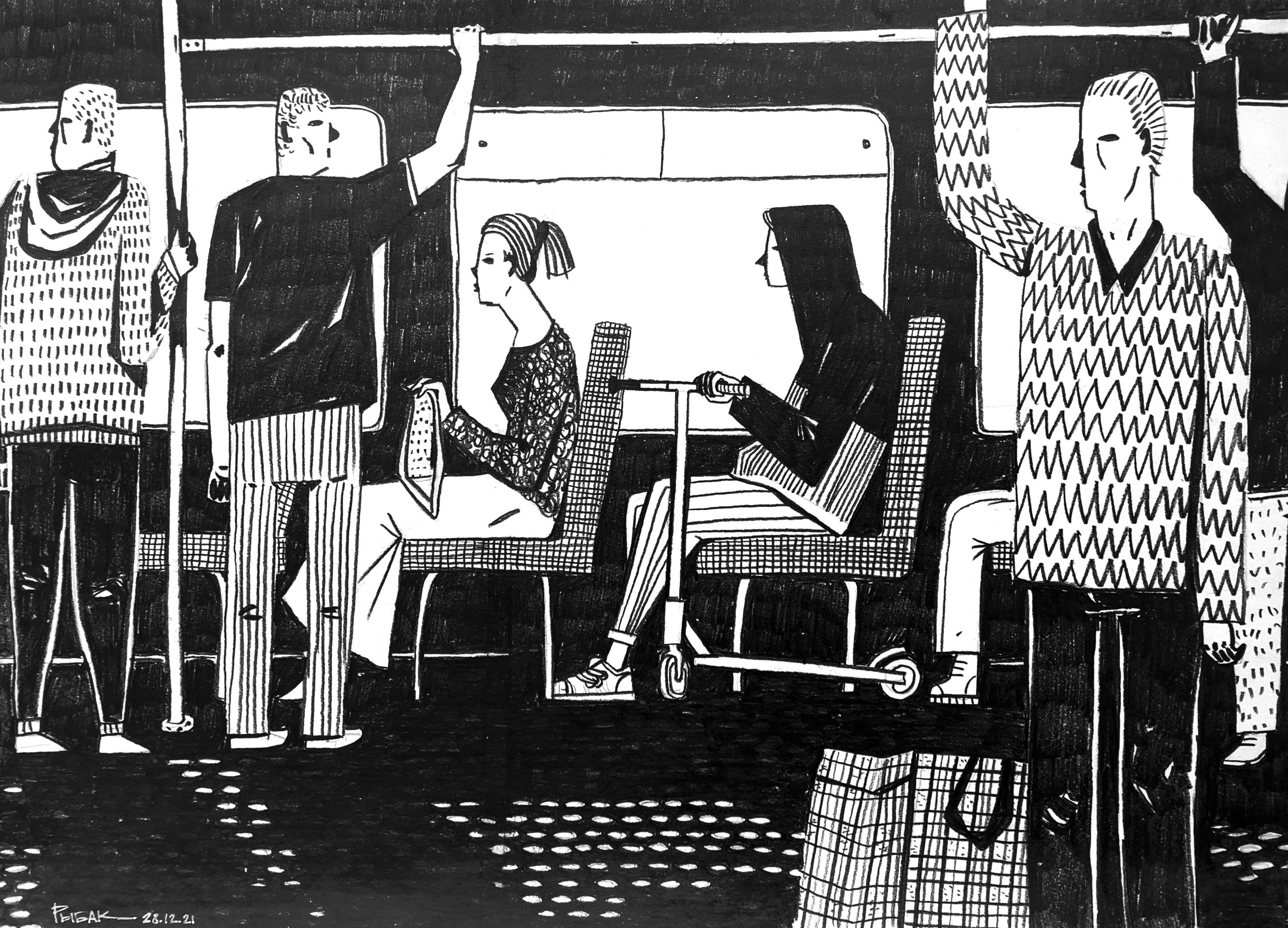 Графика 2022. Художник Рыбак Николай