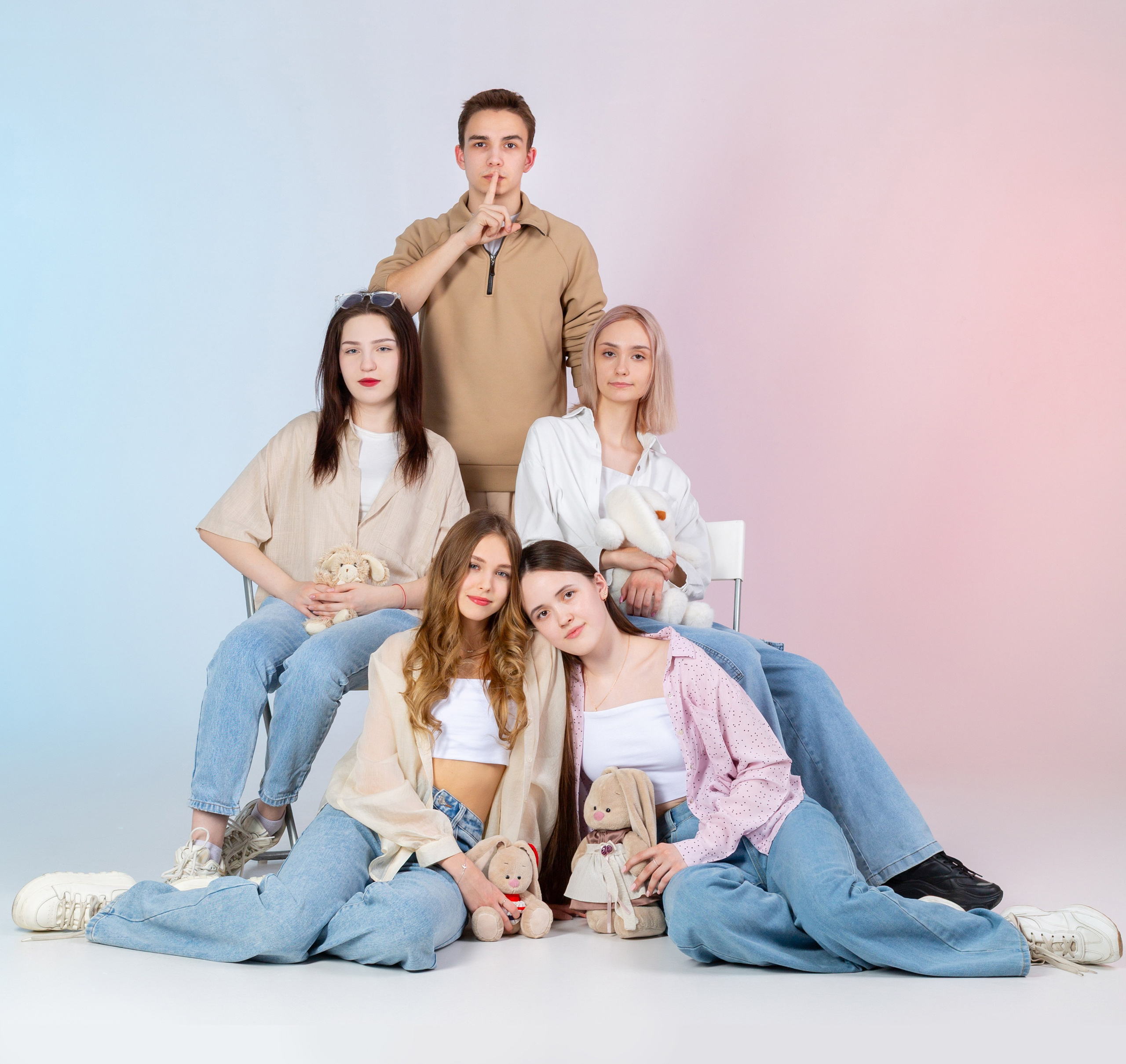 Старшеклассники. Студия «Фокус» детская фотография Ольги Поповой г. Бийск