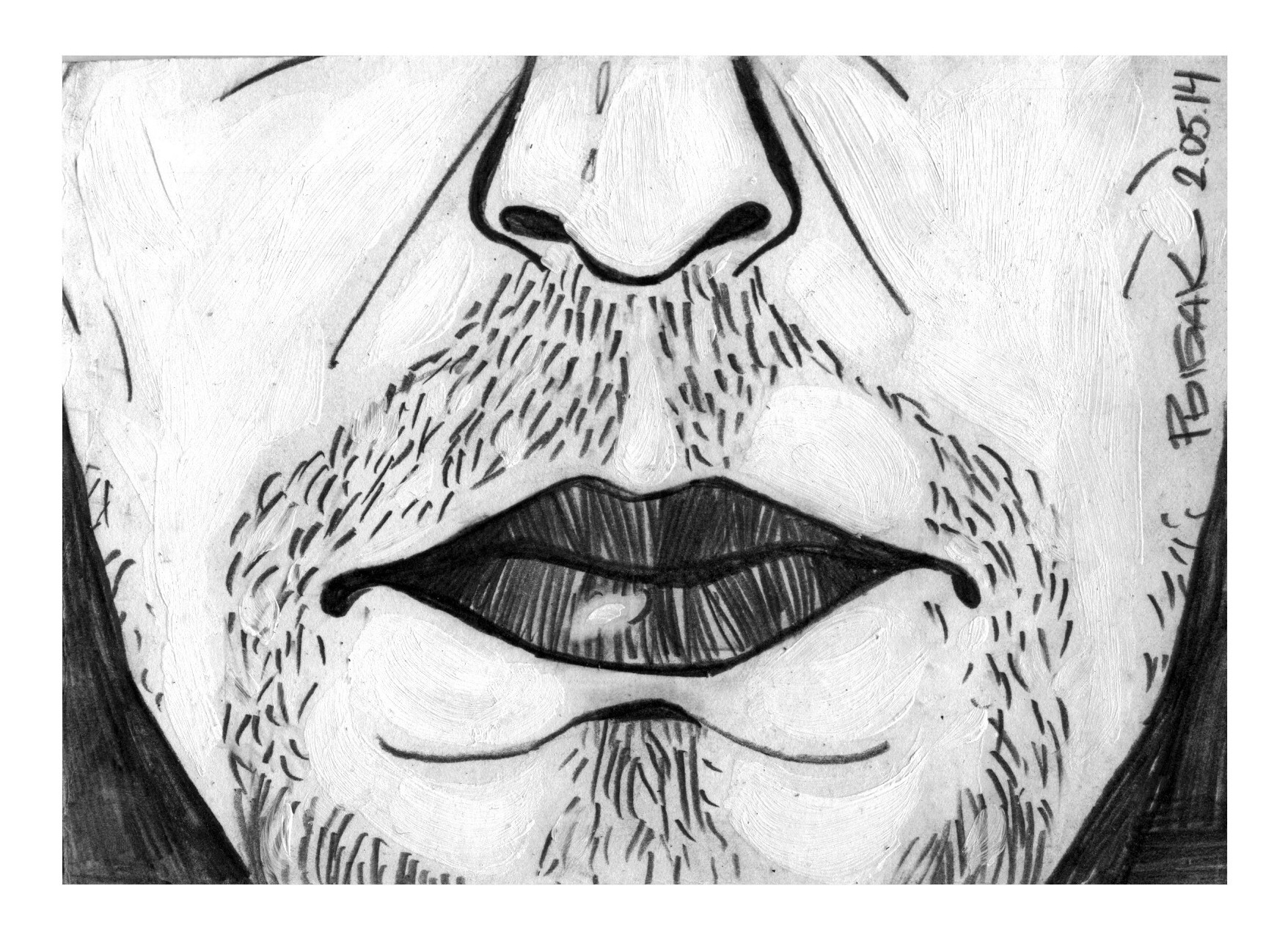 Графика 2014. Художник Рыбак Николай