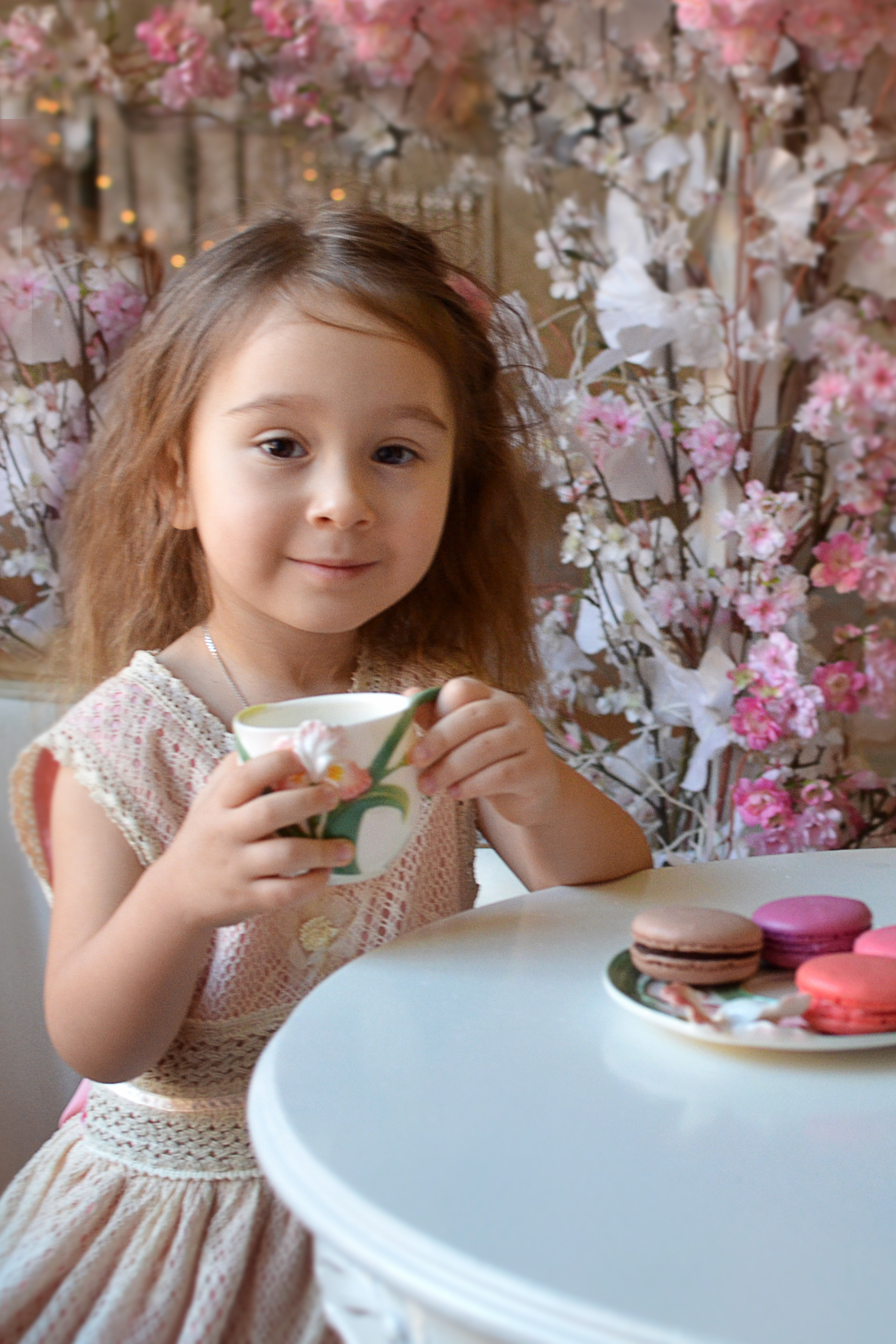 Весенняя фотосессия в сказочном зале. Семейный и детский фотограф в Санкт-Петербурге Баландина Татьяна