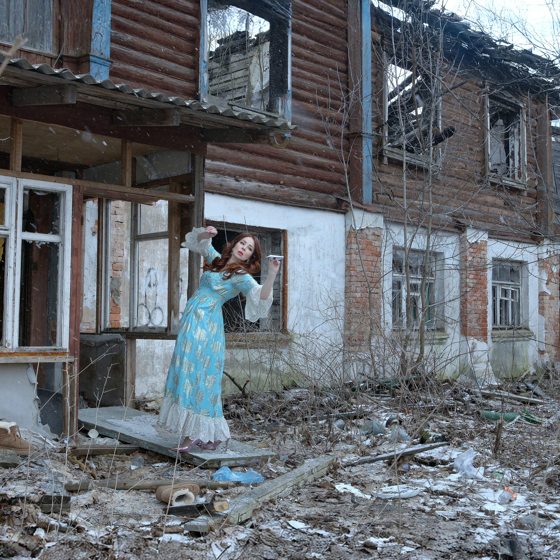 Красота и разруха Звенигорода. Фотограф Наталья Туева FineArt съёмка