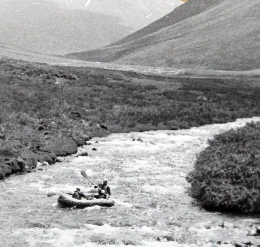 Первая экспедиция туристов-водников Алтая (1970). Фотограф Эдуард Алмадаков