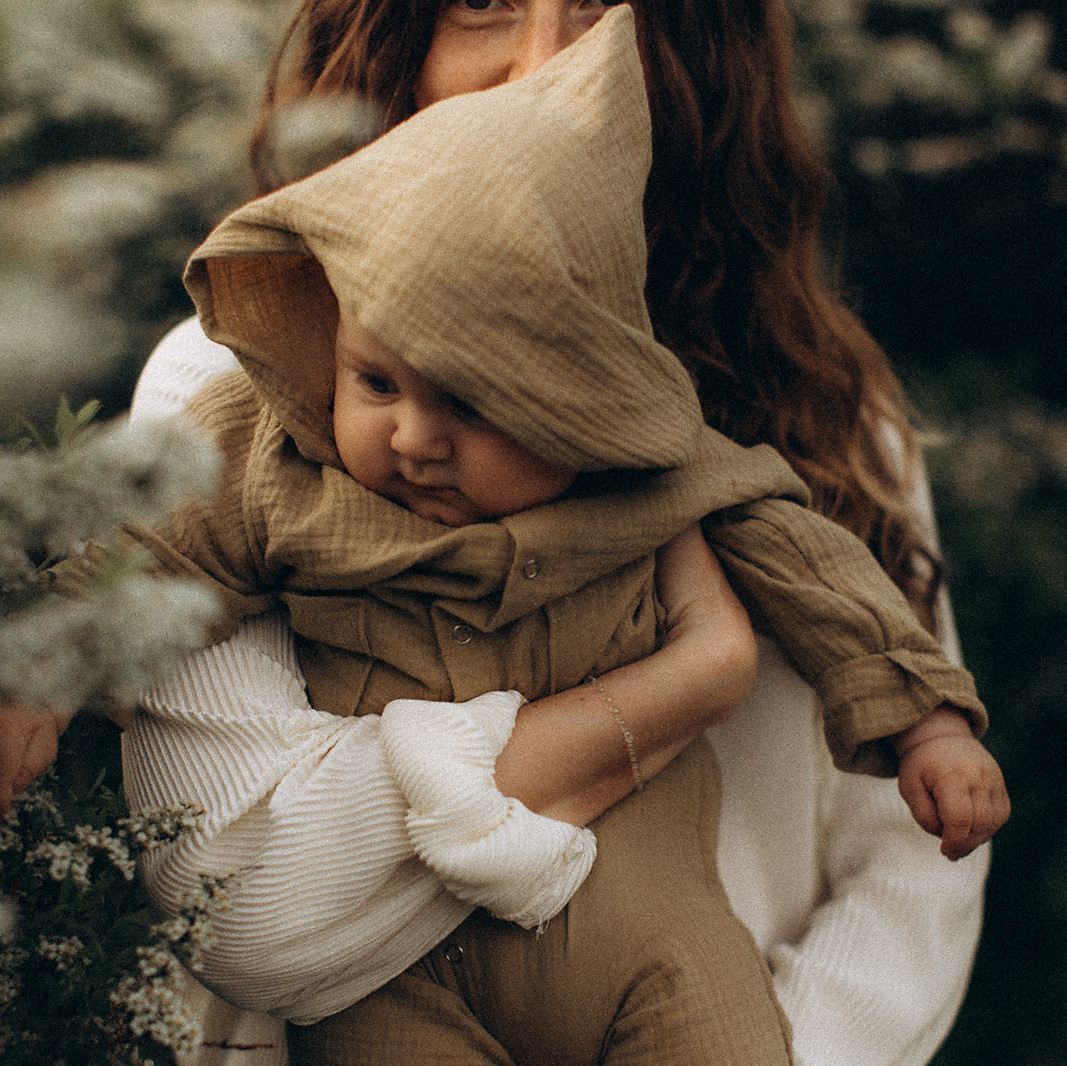 038 Комбинезон (слип). Эко-одежда для детей