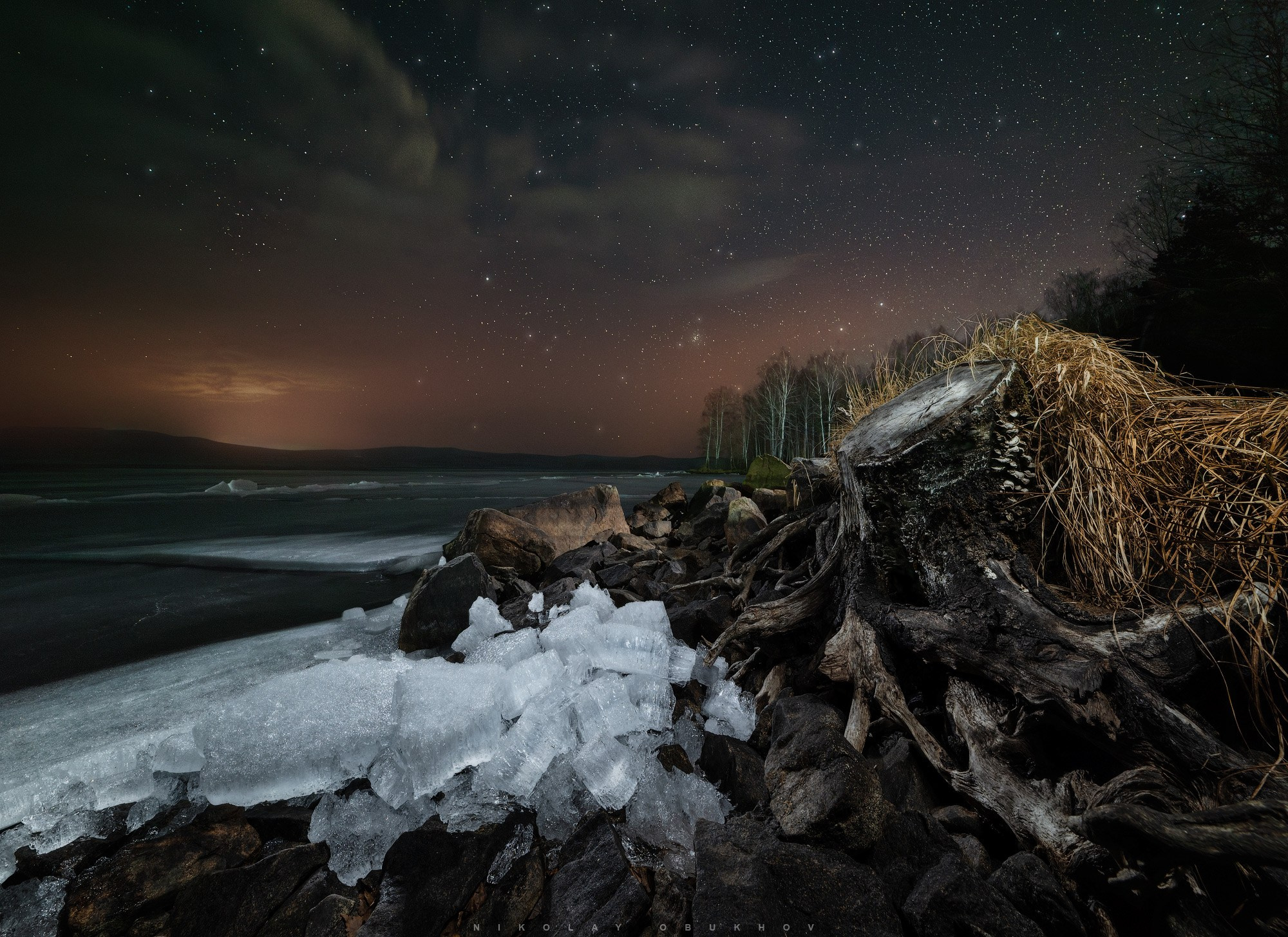 Как фотографировать пейзаж со звездами. Автор: Николай Обухов.