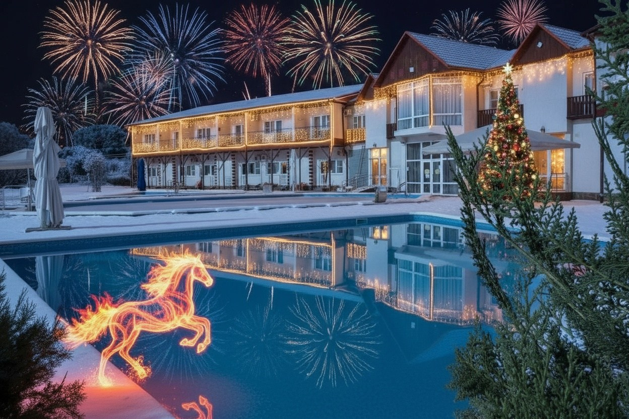 Отметь Новый год 2026 на термальном источнике