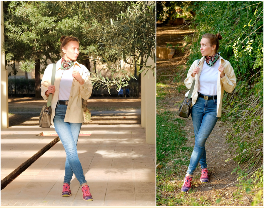 Позирование стоя