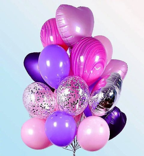 Шары для нее. Студия праздничного декора