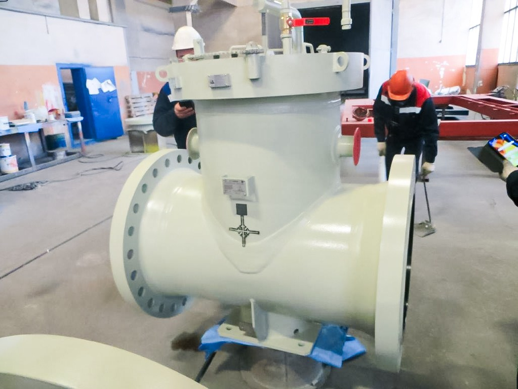 Фильтры-тройники ФТБ-600 для КТК. ПЕТЕРБУРГНИИХИММАШ разрабатывает и изготавливает оборудование