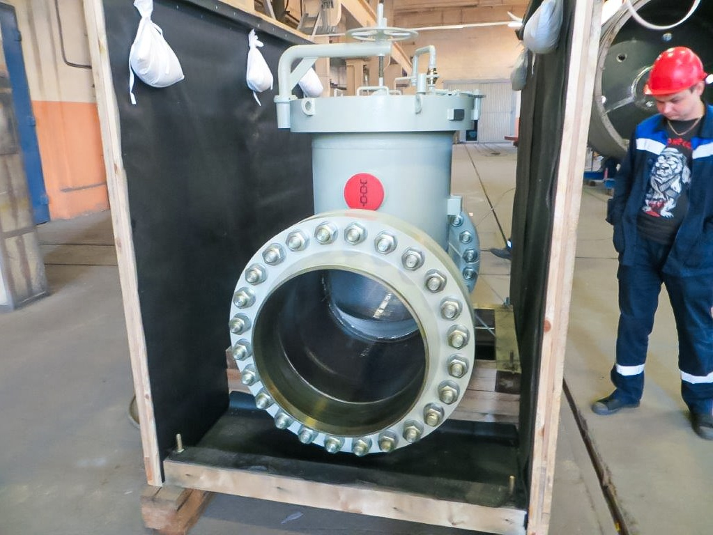 Фильтры-тройники ФТБ-600 для КТК. ПЕТЕРБУРГНИИХИММАШ разрабатывает и изготавливает оборудование