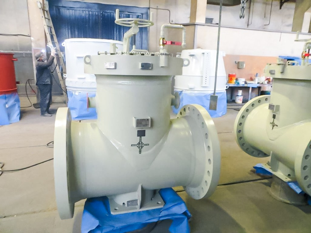 Фильтры-тройники ФТБ-600 для КТК. ПЕТЕРБУРГНИИХИММАШ разрабатывает и изготавливает оборудование