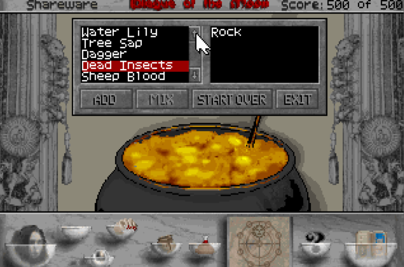 № 108 Plague of the Moon (1994) — пробник из художников Возрождения и трешовых ужастиков. Wordlessly