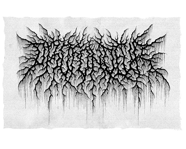 Profondeur | metal logo design & creation. GNOIZM | Metal Logos & Dark Lettering