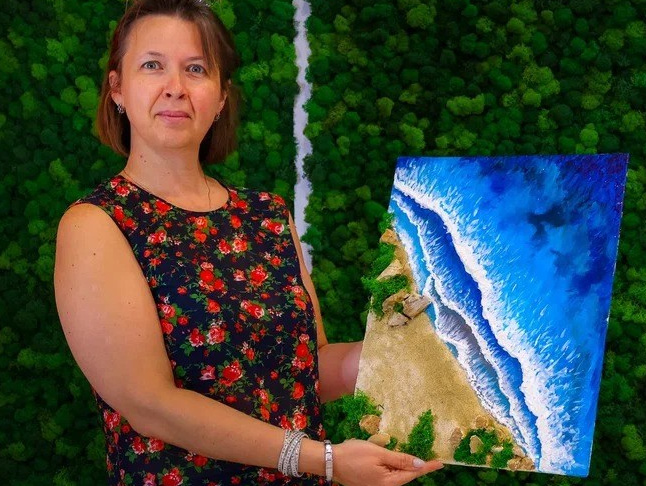 Арт-встреча «О, море, море». Художник Светлана Михайличенко. Картины ручной работы в наличии и под заказ