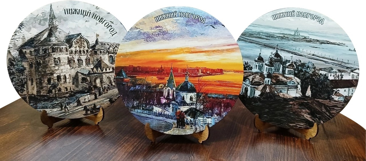 Сувенирная продукция. Художник Марина Новосельская