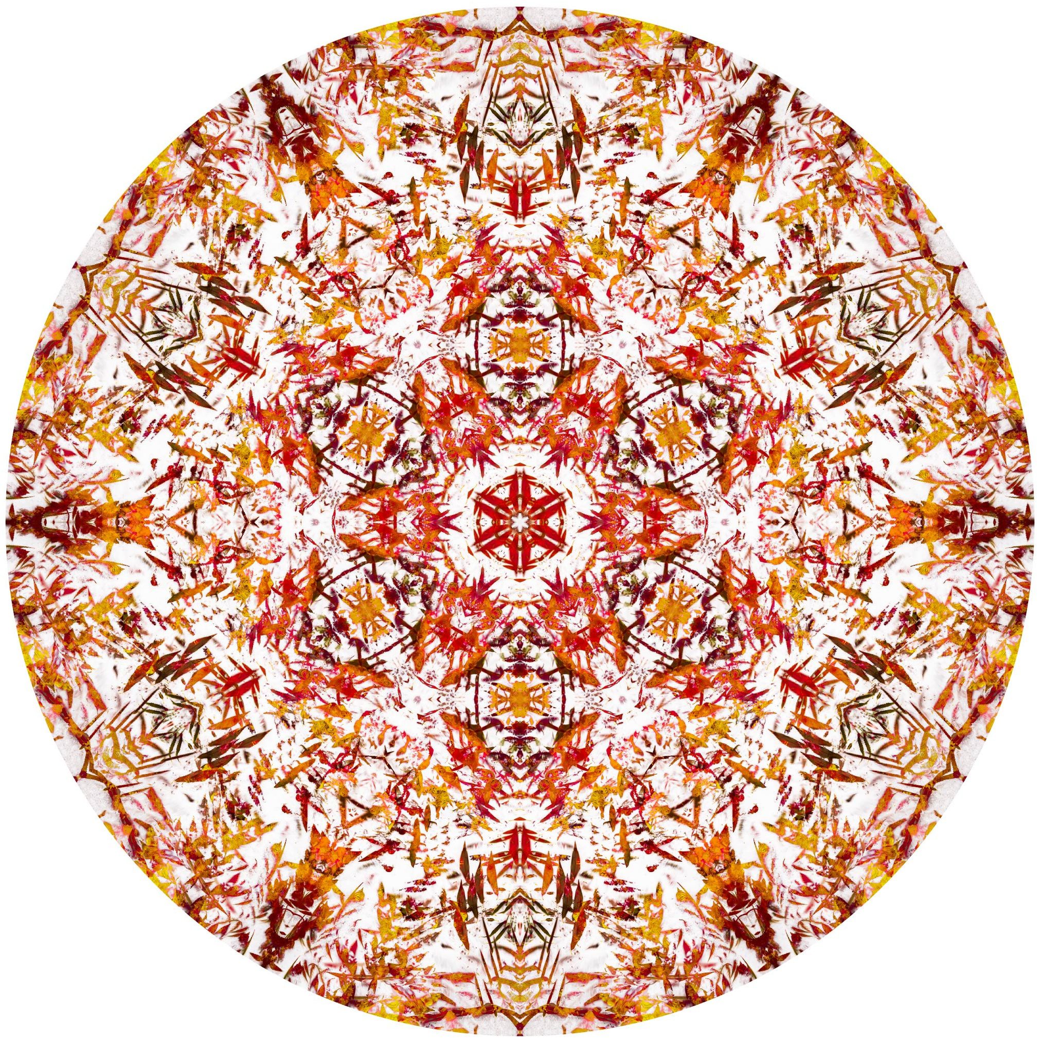 Мандала «Лепестки солнечного огня» (цикл Солнечные мандалы, цвет белый, желтый, оранжевый, красный, элементы зеленого) Лепестки огня летят, Чудеса свои творят, Солнце греет, не грусти - Внутренний огонь буди! Автор: Ярра-искатель, художник - шаман