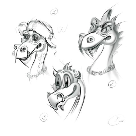 Ёлочная игрушка «Дракон отдыхающий». NatalieArt