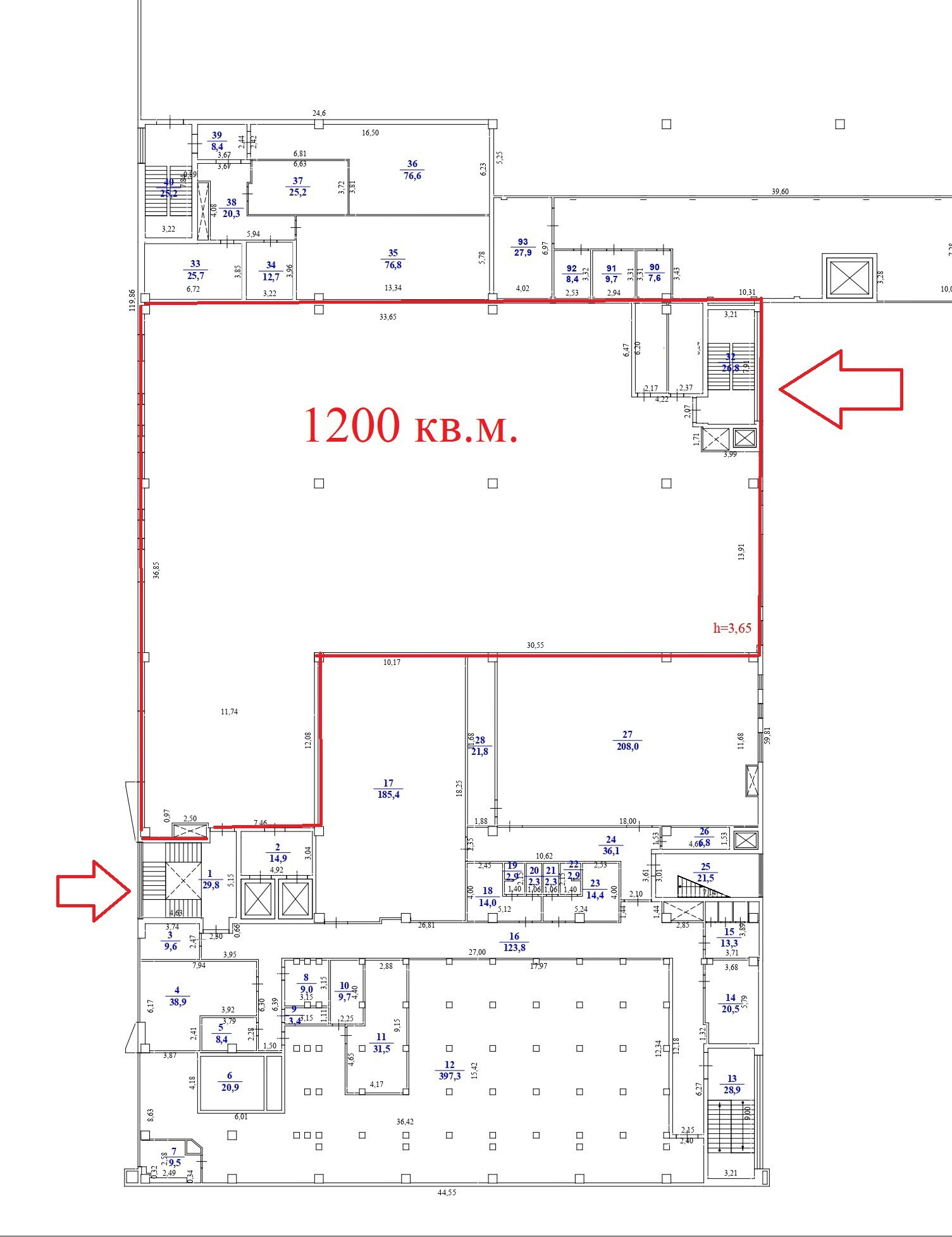 ТЦ крым аренда