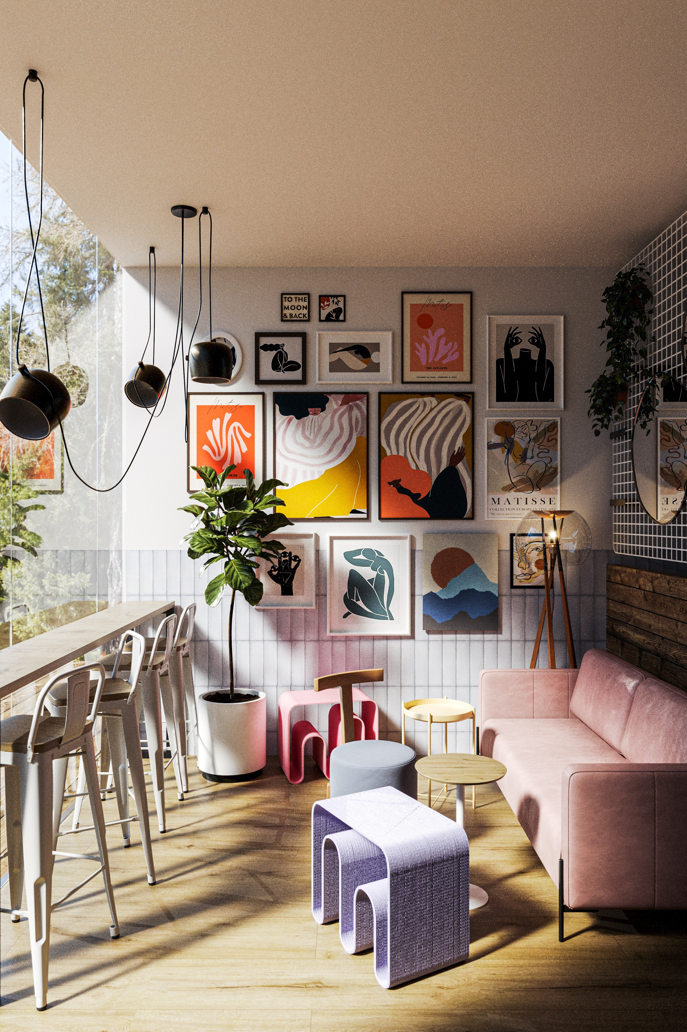 Гостиницы и кафе. Анна Терентьева — Дизайнер интерьера в Сочи