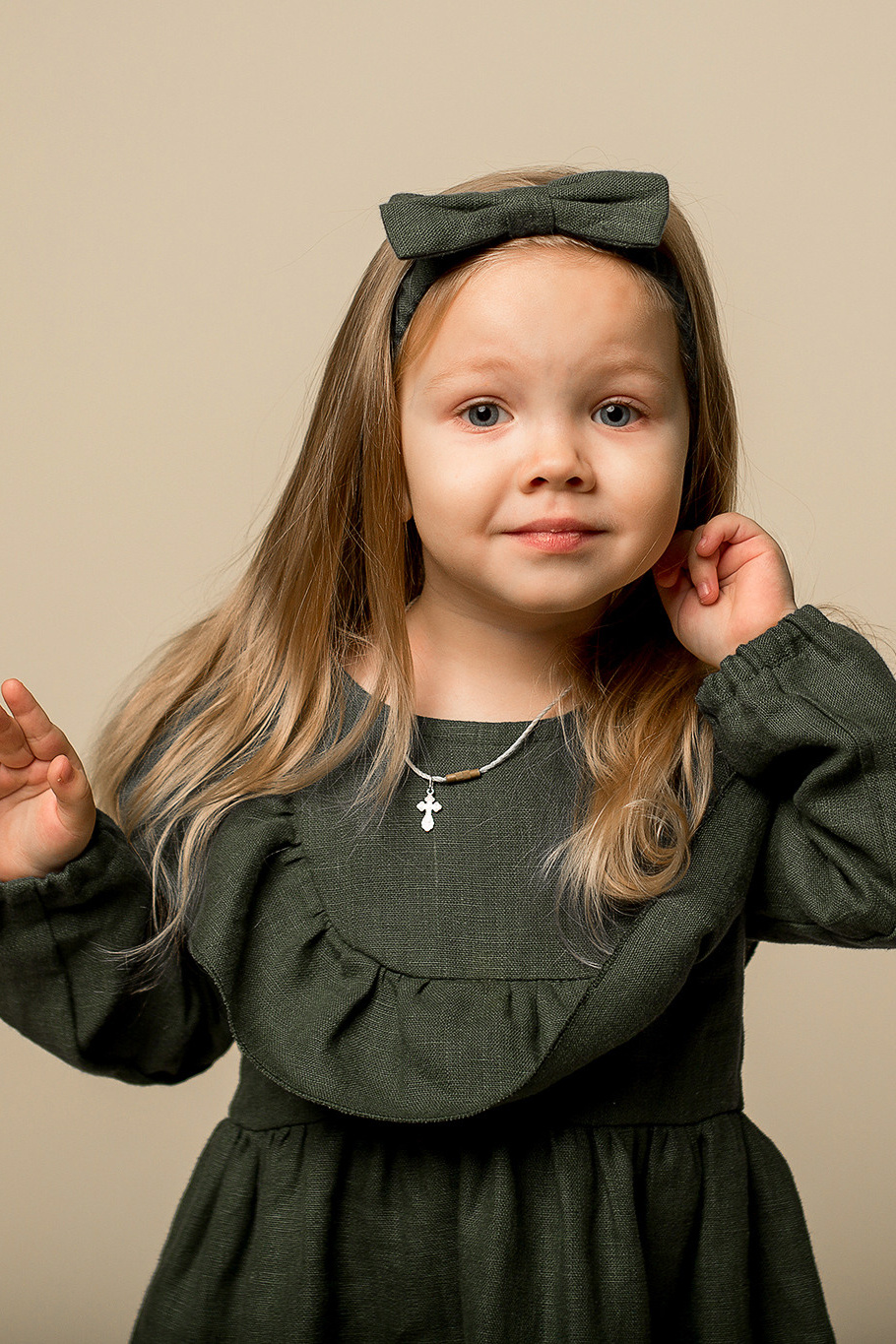 002 Платье Джейн Остин. Эко-одежда для детей