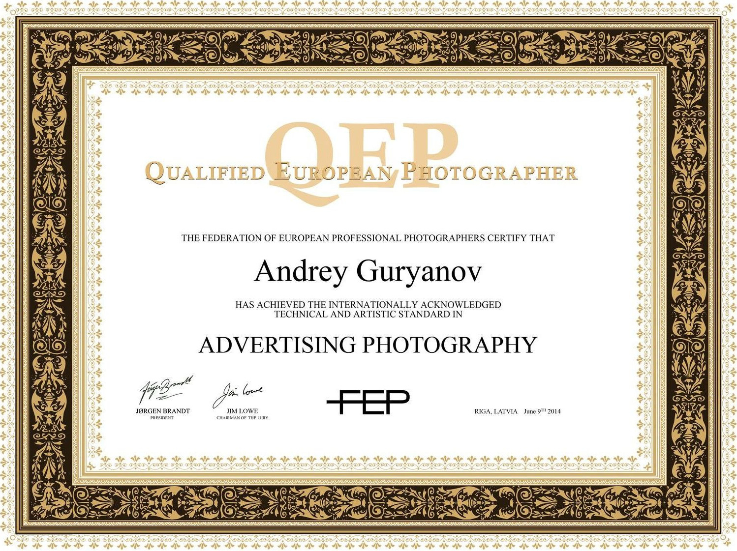 Сертифицированный фотограф Киров