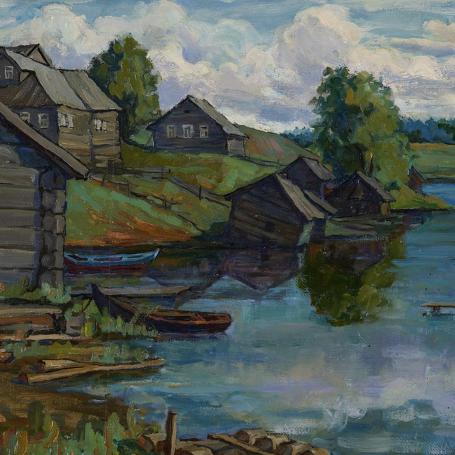 Картины маслом в видами Москвы. Www.skobelevart.com