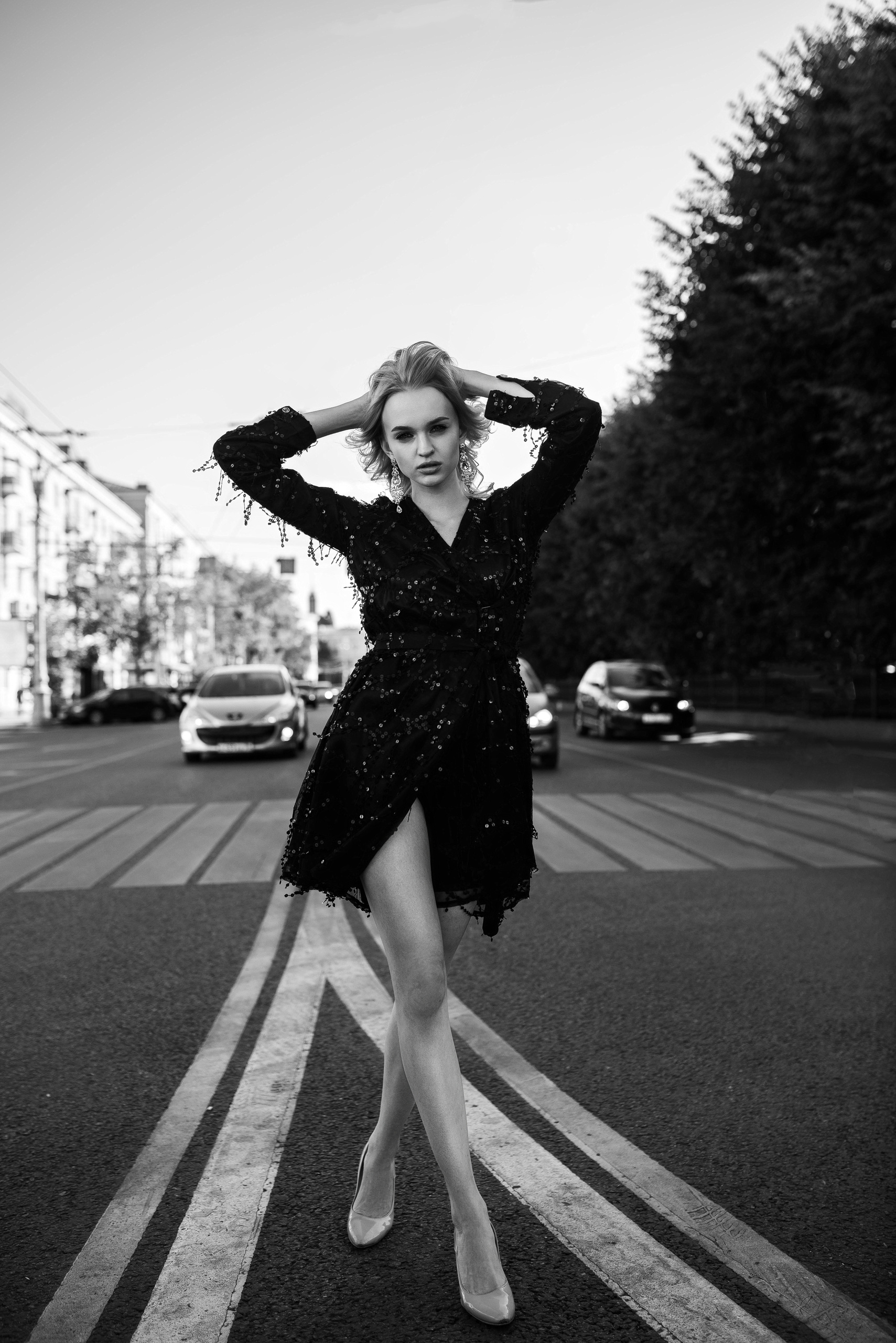 Модельные тесты с Настей Богомоловой. Фотограф Илья Осенко Воронеж