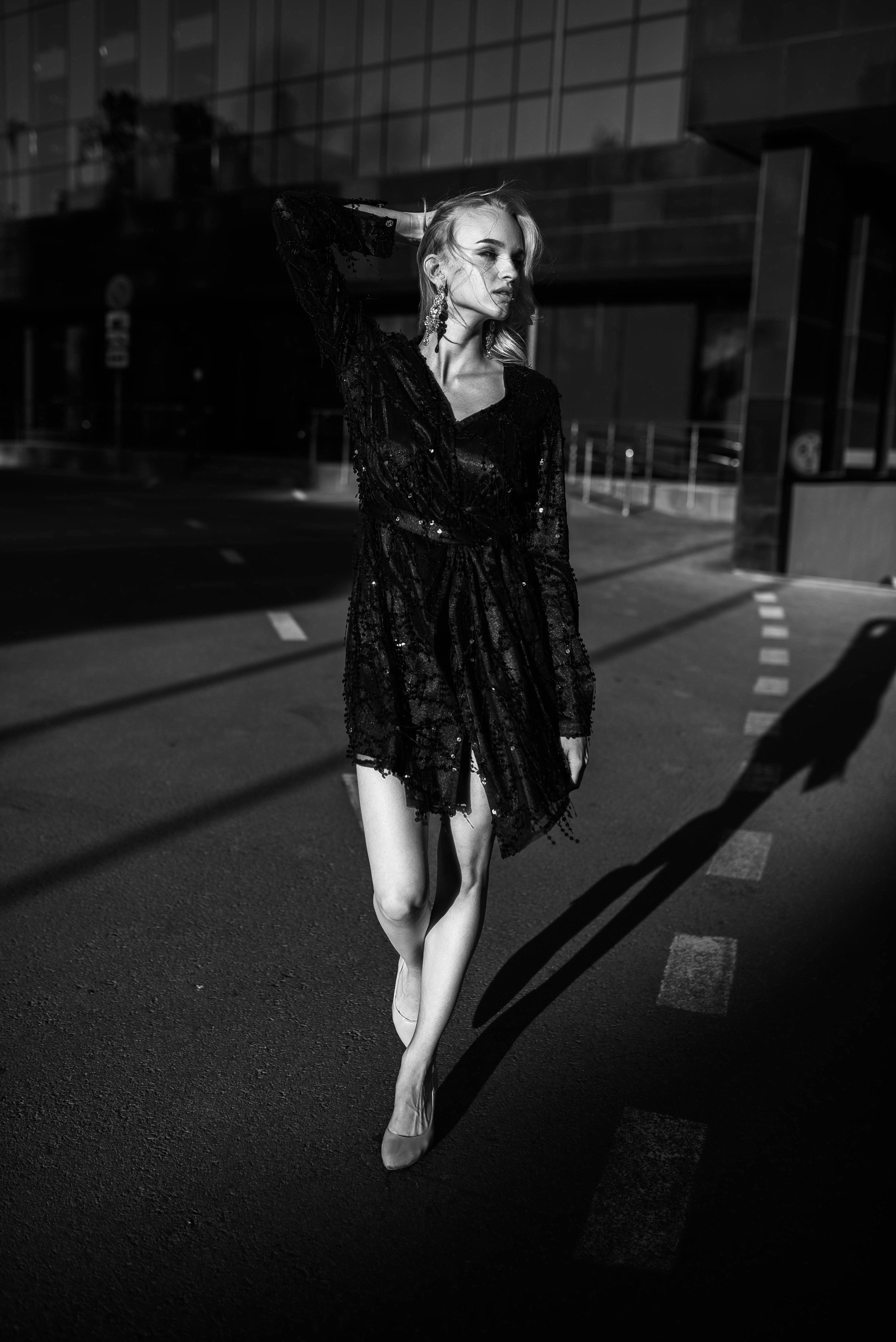 Модельные тесты с Настей Богомоловой. Фотограф Илья Осенко Воронеж